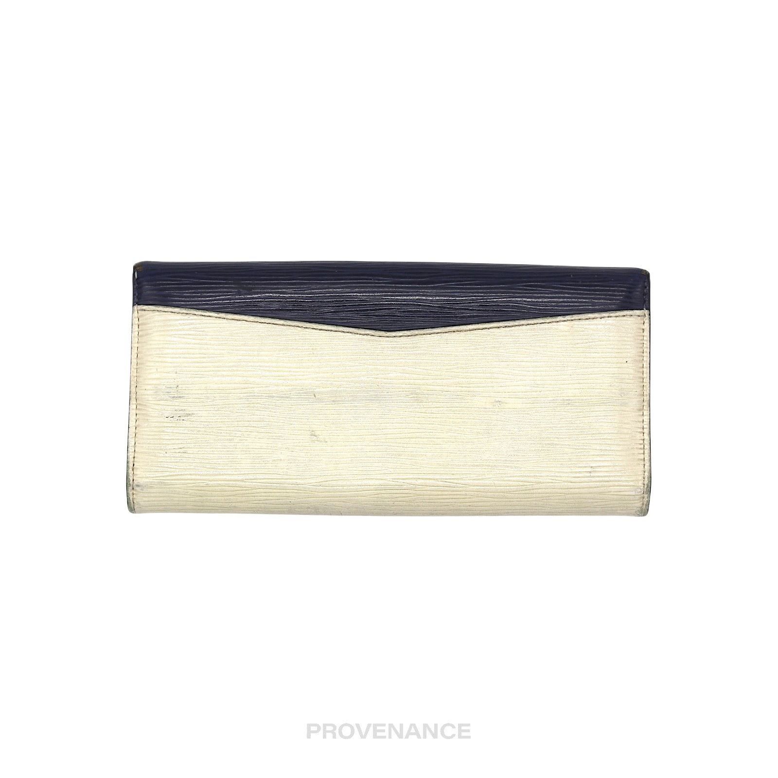 Louis Vuitton 🔴 Louis Vuitton Long Wallet - White Blue Epi Patchwork Size ONE SIZE - 2 Thumbnail
