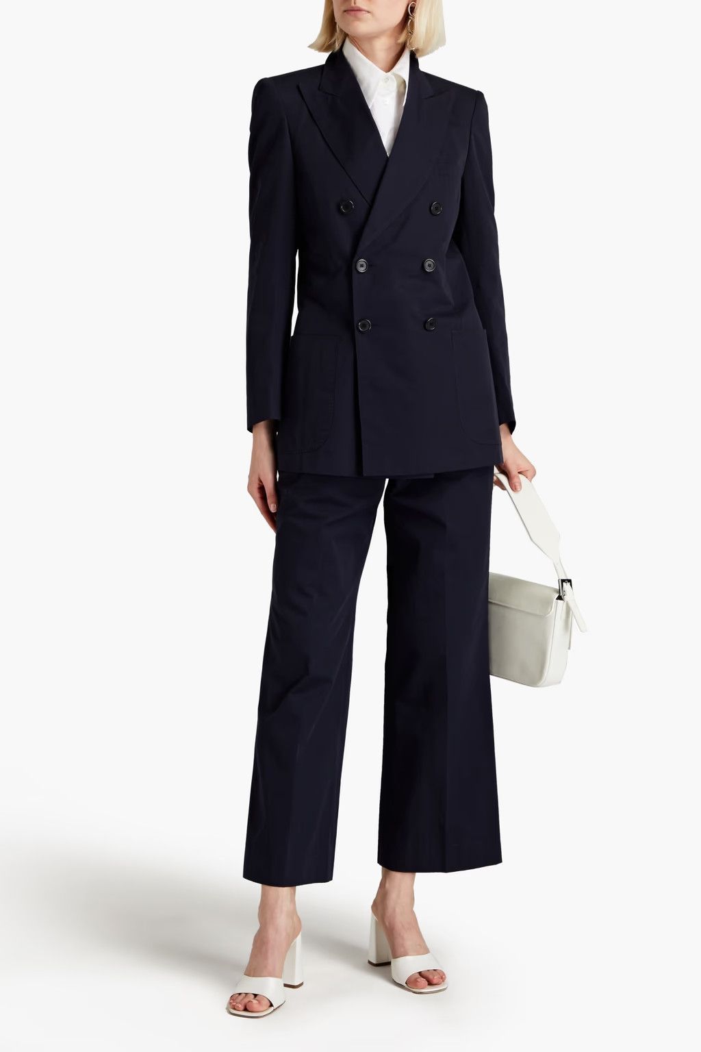 Maison Margiela o1y0625 Blazer in Midnight Blue Size M / US 6-8 / IT 42-44 - 3 Thumbnail