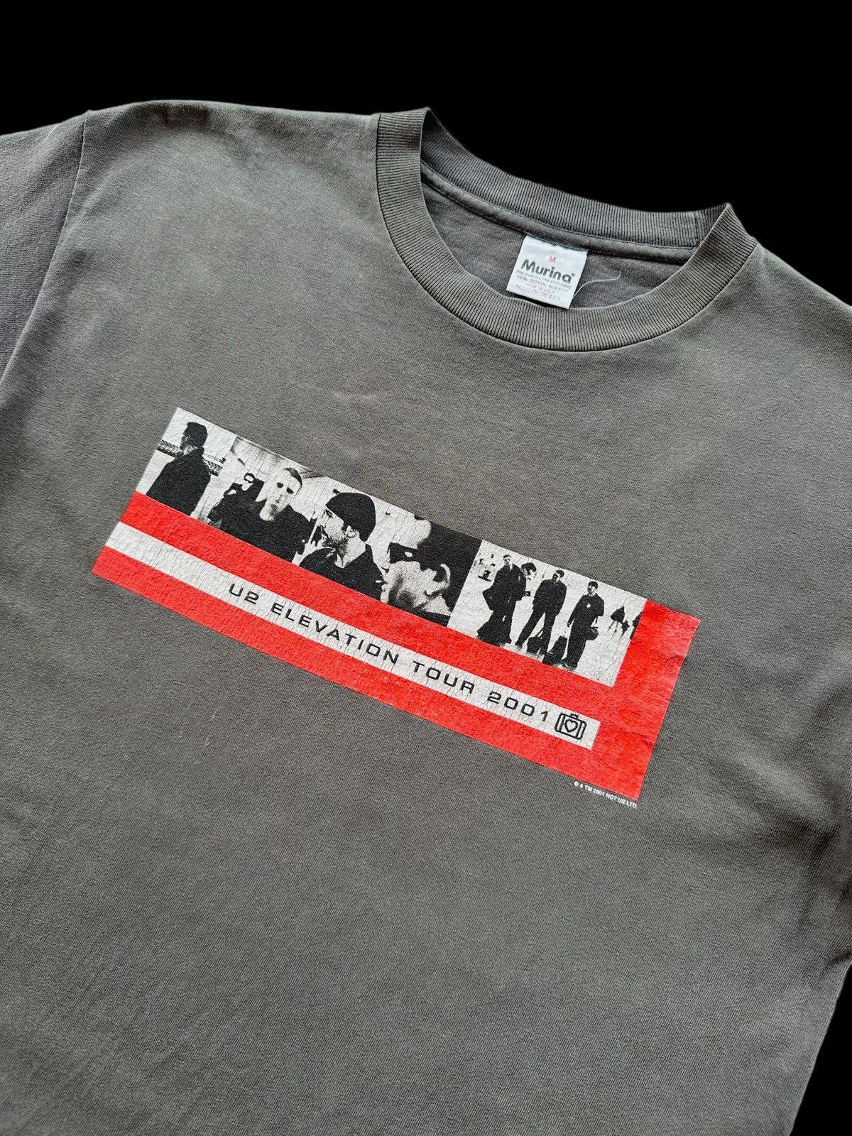 Band Tees Vintage U2 Band Elevation Tour 2001 Size US M / EU 48-50 / 2 - 8 Thumbnail