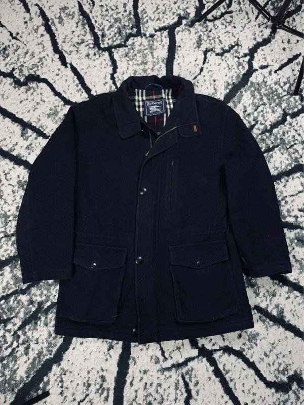 Burberry Vintage Burberry full pattern wool cashmere coat 50 M Size US M / EU 48-50 / 2 - 1 Thumbnail