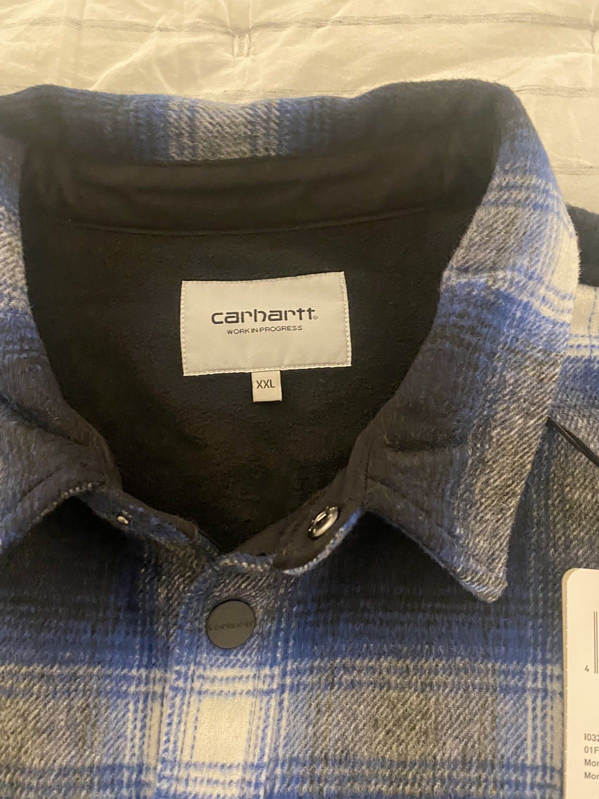 Carhartt Wip Carhartt WIP Moreau Shirt Jacket XXL Fleece Lined Shirt NWT Size US XXL / EU 58 / 5 - 8 Thumbnail