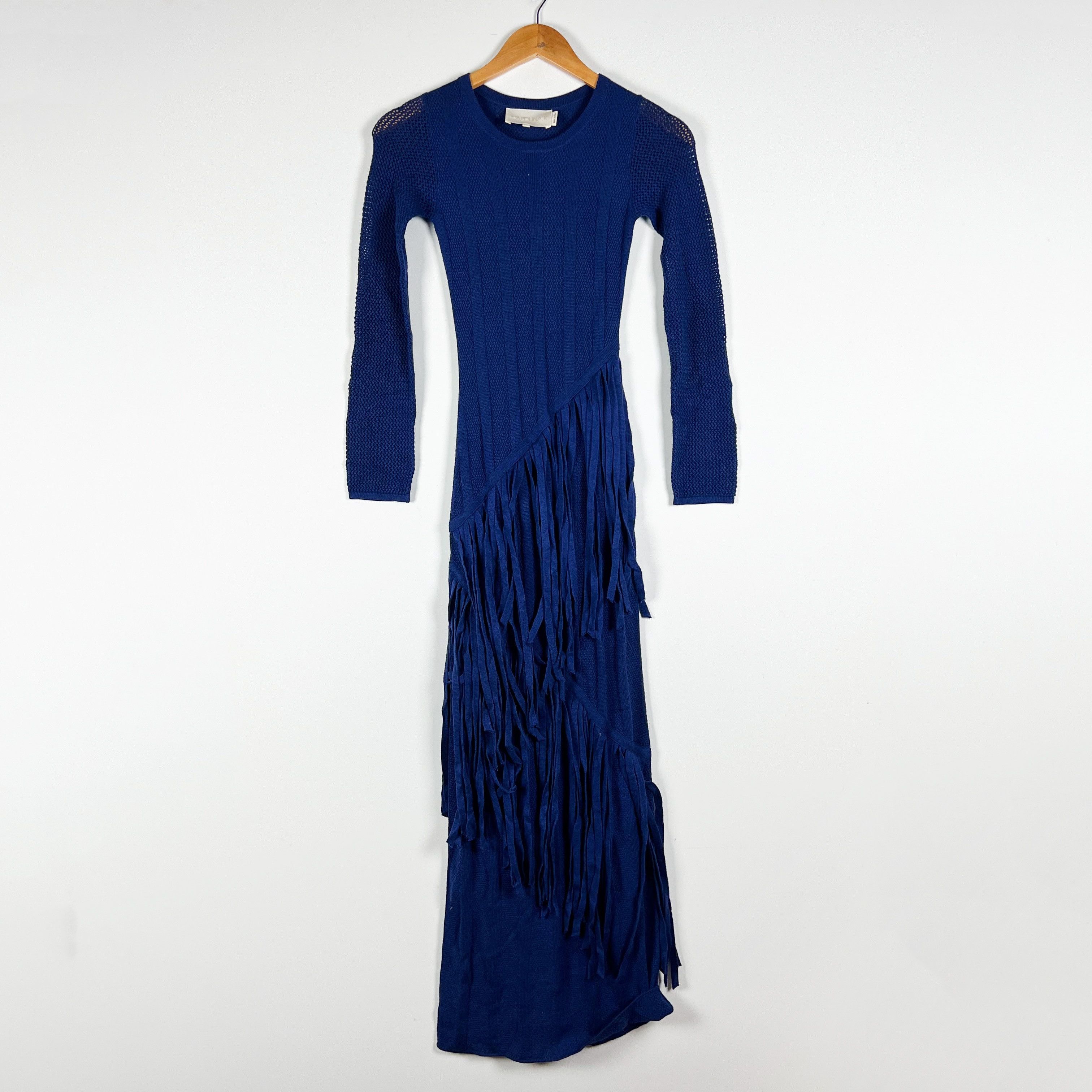 Carolina K Carolina K Hunter Fringed Pima Cotton Blend Size XS / US 0-2 / IT 36-38 - 1 Thumbnail