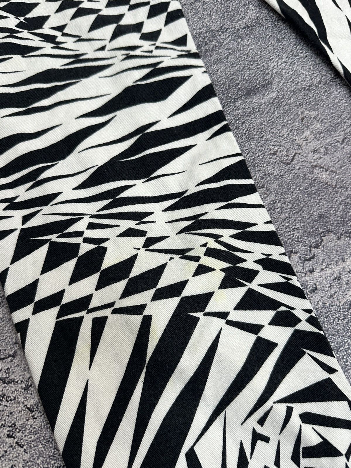 H&M × Kenzo Runway! 2011 Versace x H&M Zebra Abstract Denim Pants Sz 30 Size US 30 / EU 46 - 11 Thumbnail