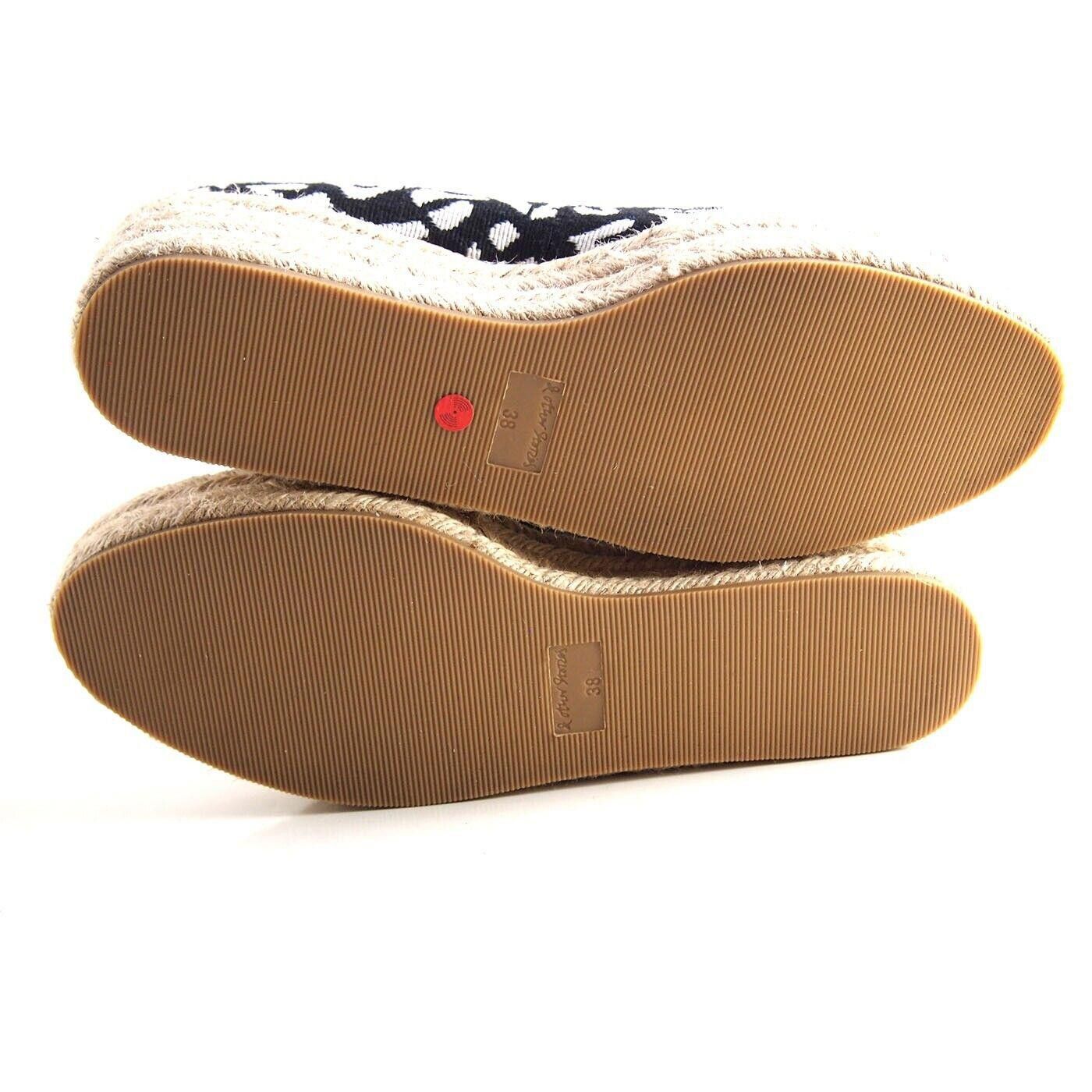 Designer Other Stories Espadrille Loafers Black Canvas EU 38 US 8 Size US 8 / IT 38 - 8 Thumbnail