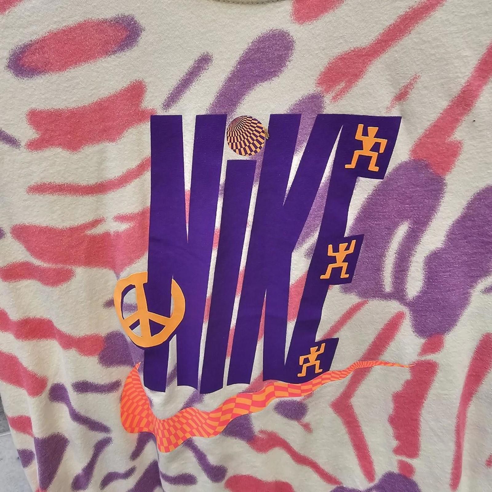 Nike Nike Men's Multicolored Tie-Dye T-shirt Size US S / EU 44-46 / 1 - 4 Thumbnail