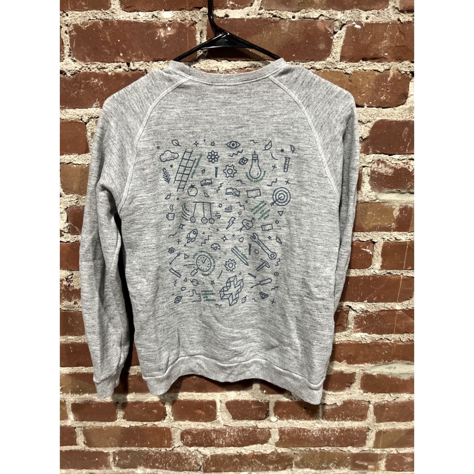 Marine Layer Marine Layer Womens Small Grey Pullover Sweater Crew Neck Classic Casual Lightweight USA Shirt? Size S / US 4 / IT 40 - 3 Thumbnail