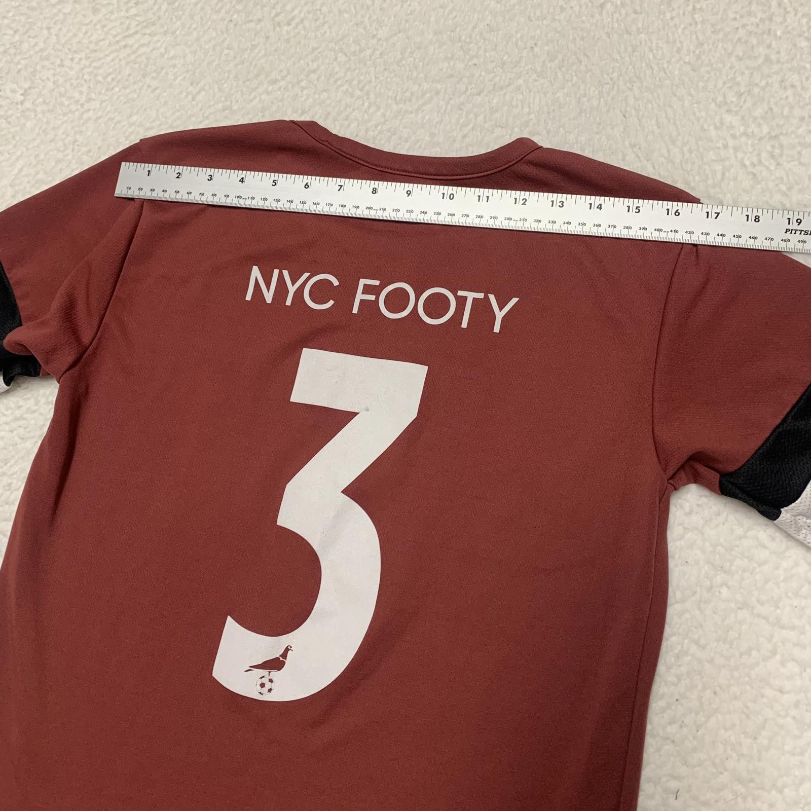 Puma PUMA NYC Footy Soccer Men's Jersey Size S Burgundy Size US S / EU 44-46 / 1 - 4 Thumbnail