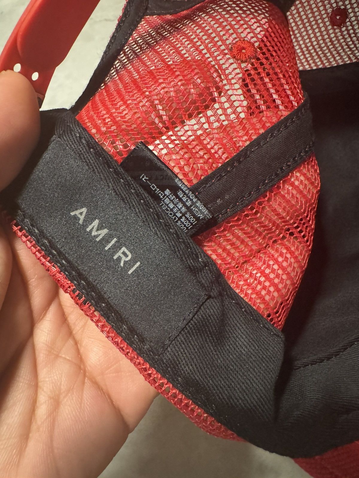 Amiri Amiri MA Logo Canvas Snapback Hat Size ONE SIZE - 3 Thumbnail