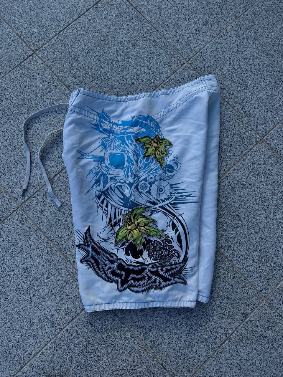 Fox Racing Vintage Fox Racing Deluxe Boardshorts Y2K Surf & Streetwear) Size US 32 / EU 48 - 3 Thumbnail