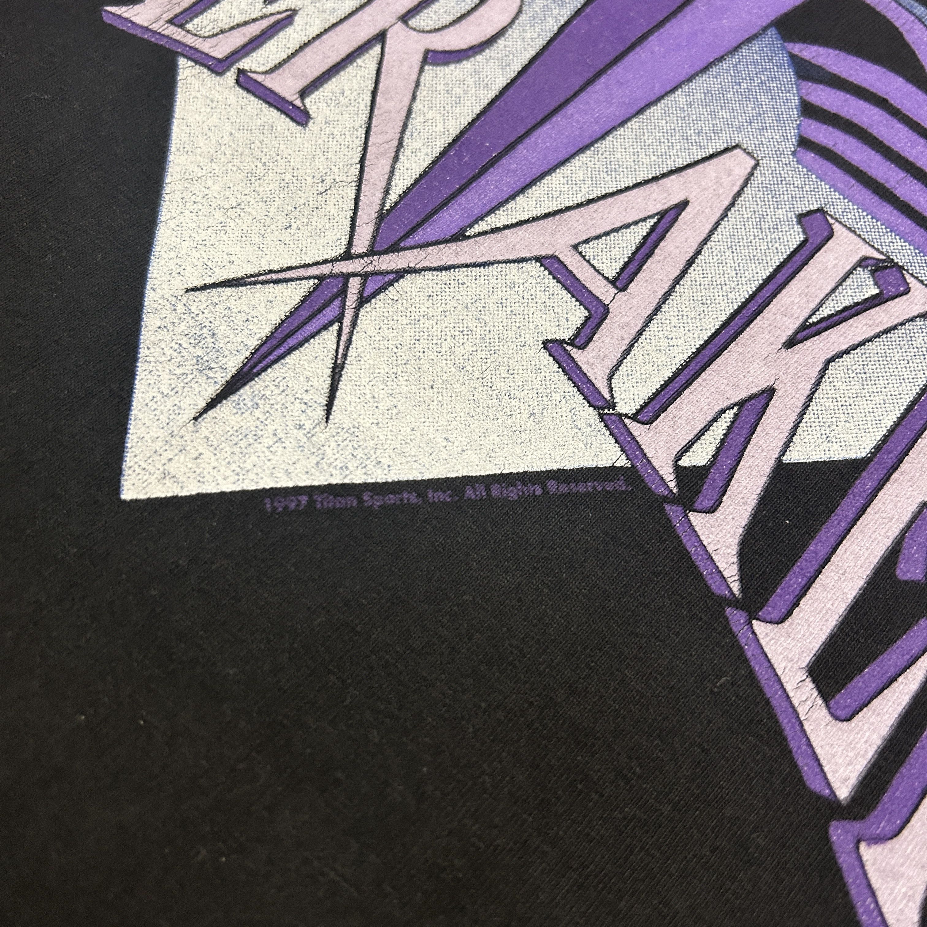 WWE Vintage Undertaker Logo WWF 1997 Wrestling T-shirt Size US L / EU 52-54 / 3 - 5 Thumbnail