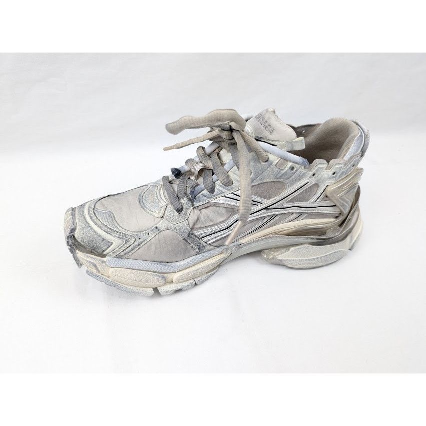 Balenciaga o1rshd1 Q:2 / Nylon/Suede/Mesh/w Runners in Beige Size US 11 / EU 44 - 9 Thumbnail