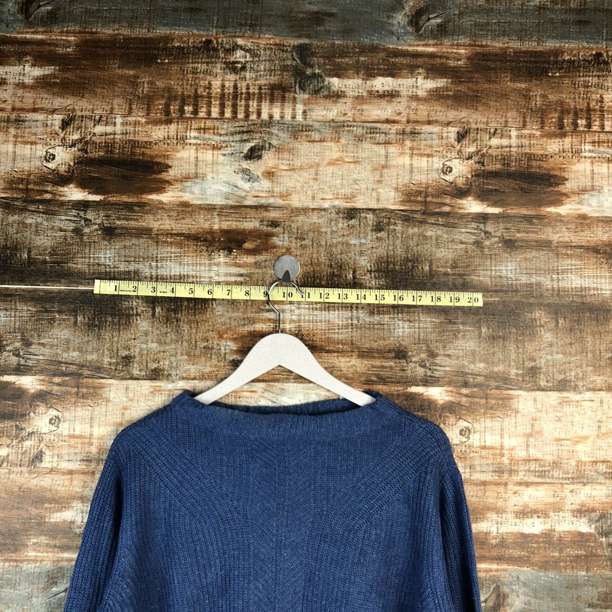 Homespun Knitwear × Japanese Brand Altais japan vintage Blue sweatshirt Knitwear #A1561 Size US L / EU 52-54 / 3 - 4 Thumbnail