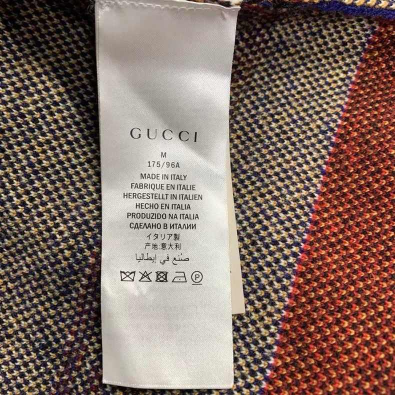 Gucci Gucci Little Bee Wool Knitted Cardigan Jacket 2502-Nextarro Size US M / EU 48-50 / 2 - 4 Thumbnail