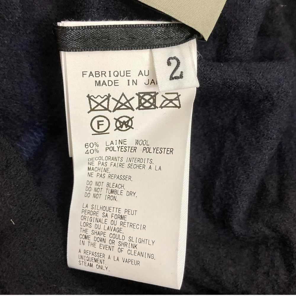 Yohji Yamamoto YOHJI YAMAMOTO asymmetric wool jacket Size US M / EU 48-50 / 2 - 6 Thumbnail