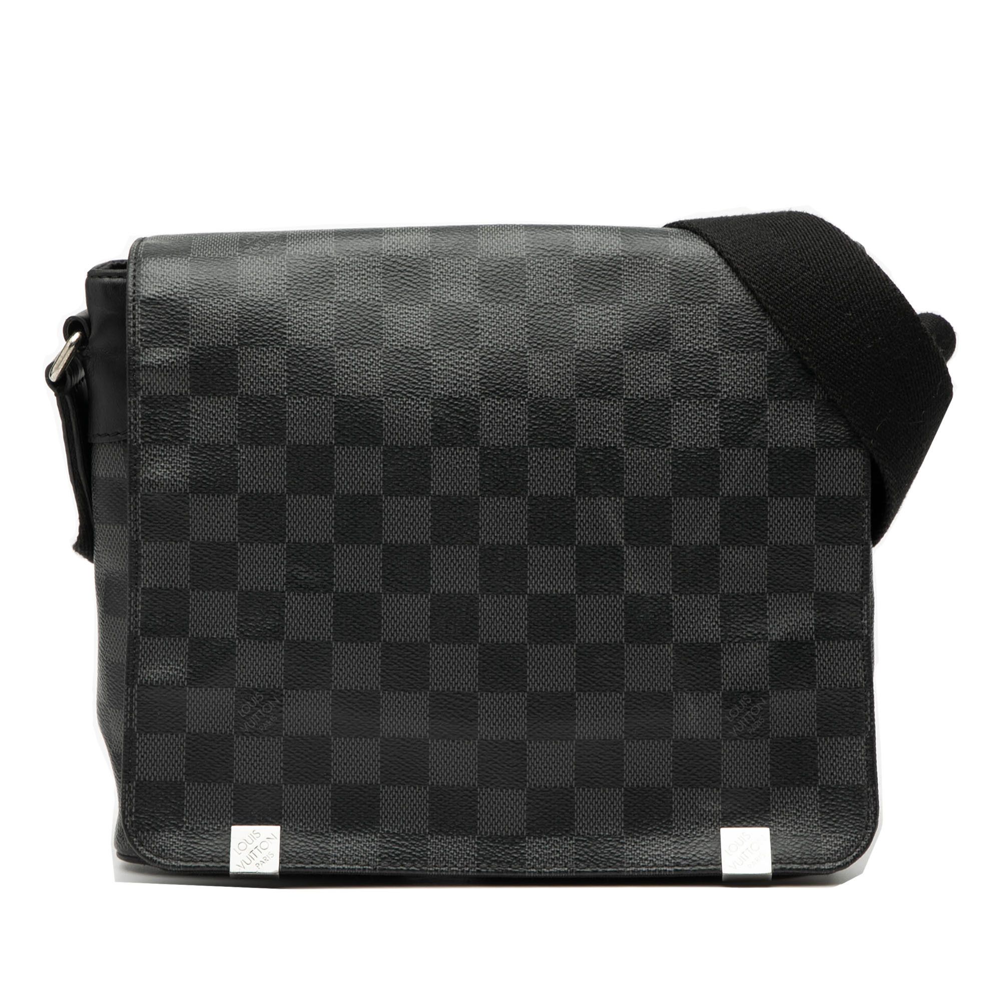 Louis Vuitton Louis Vuitton Damier Graphite District PM Size ONE SIZE - 1 Thumbnail