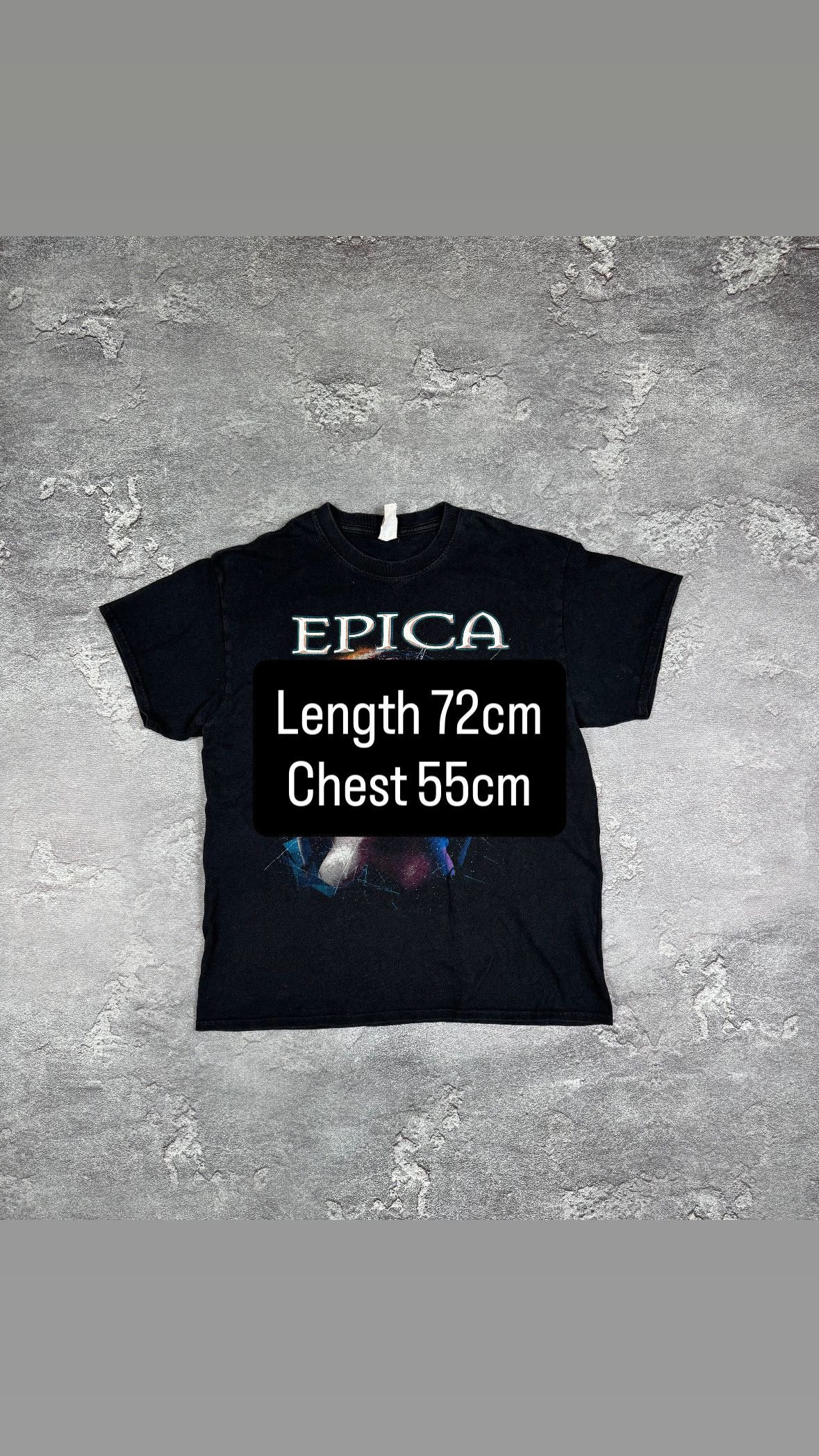 Band Tees VTG 2000s Epica Band Goth T-Shirt Tee Size L Streetwear Size US L / EU 52-54 / 3 - 2 Thumbnail