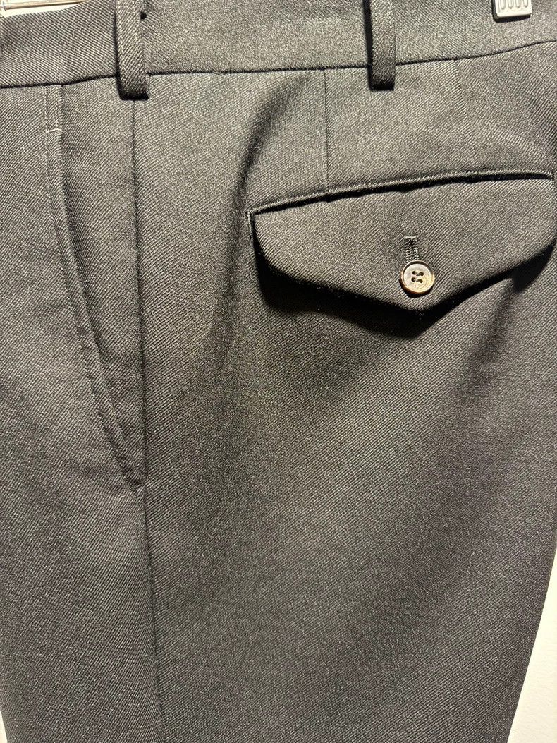 Comme des Garcons Comme Des Garcons Size SBlack straight leg trousers 2502-Ne Size US 27 - 5 Thumbnail