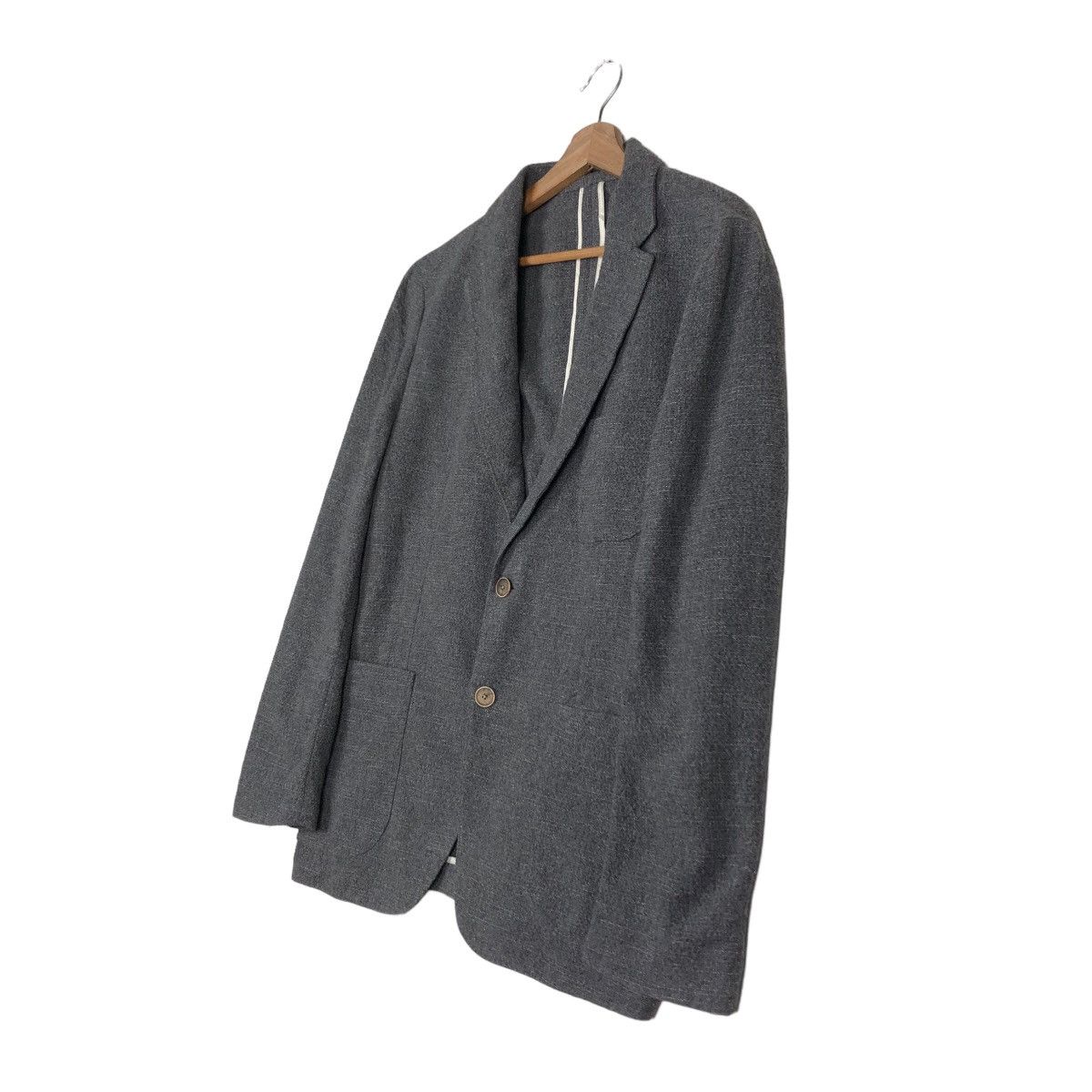 Japanese Brand 🔥Vintage Wool Work Jacket Tommy Hilfiger Issey Miyake Size US M / EU 48-50 / 2 - 2 Thumbnail