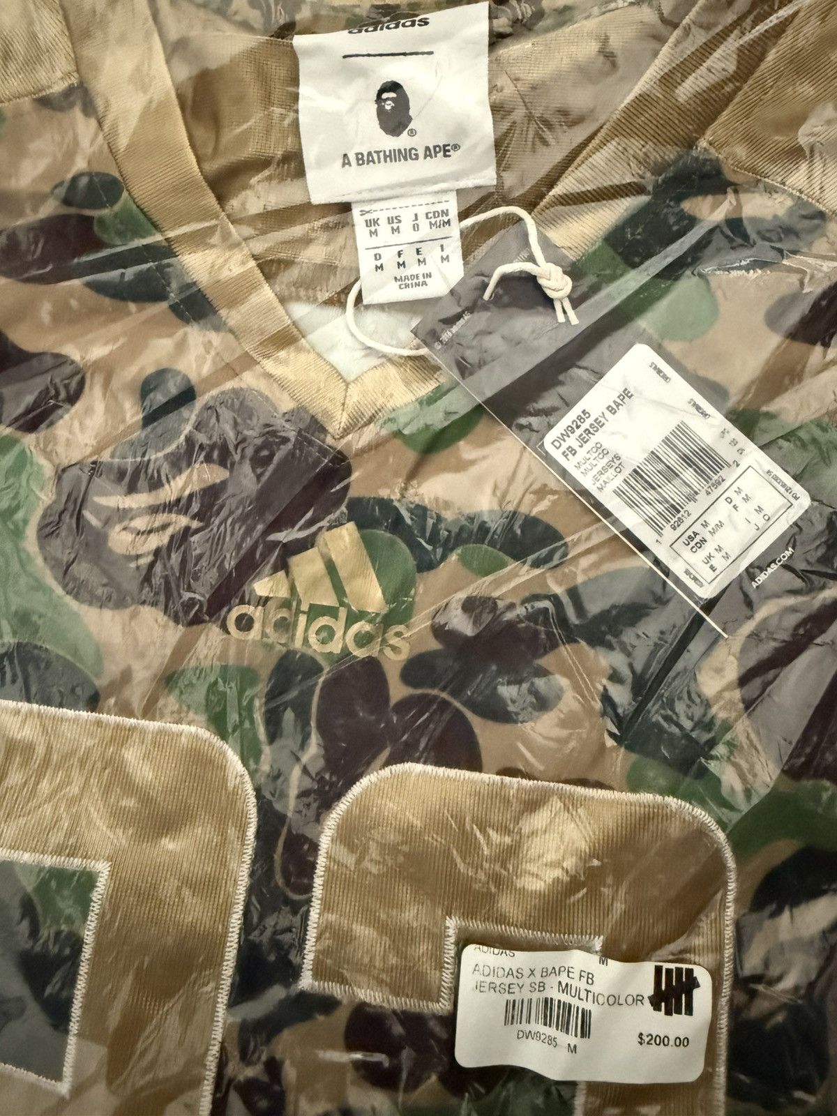 Supreme Adidas Bape Jersey Size US M / EU 48-50 / 2 - 5 Thumbnail