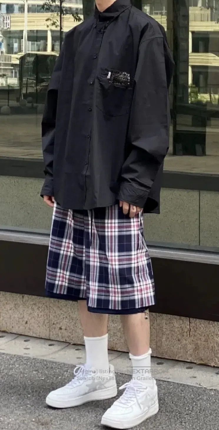 Balenciaga Balenciaga size 40 Black tape to block the waves Coke shir Size US XS / EU 42 / 0 - 5 Thumbnail