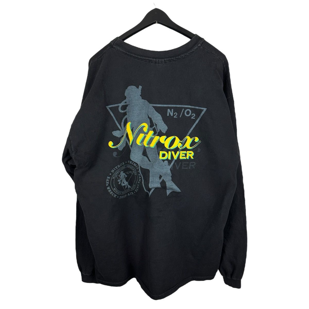 Vintage Vintage 90s Nitrox Scuba Diving Promo Long Sleeve Shirt Size US XXL / EU 58 / 5 - 1 Thumbnail