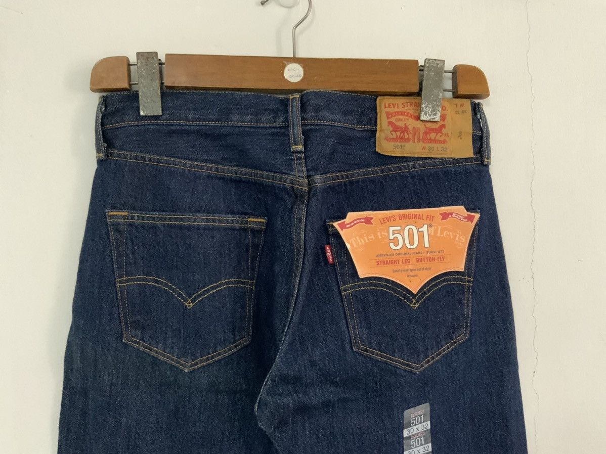 Levi's New Levis’s 501 Straight Leg Button Fly Denime Jeans Size US 30 / EU 46 - 8 Thumbnail