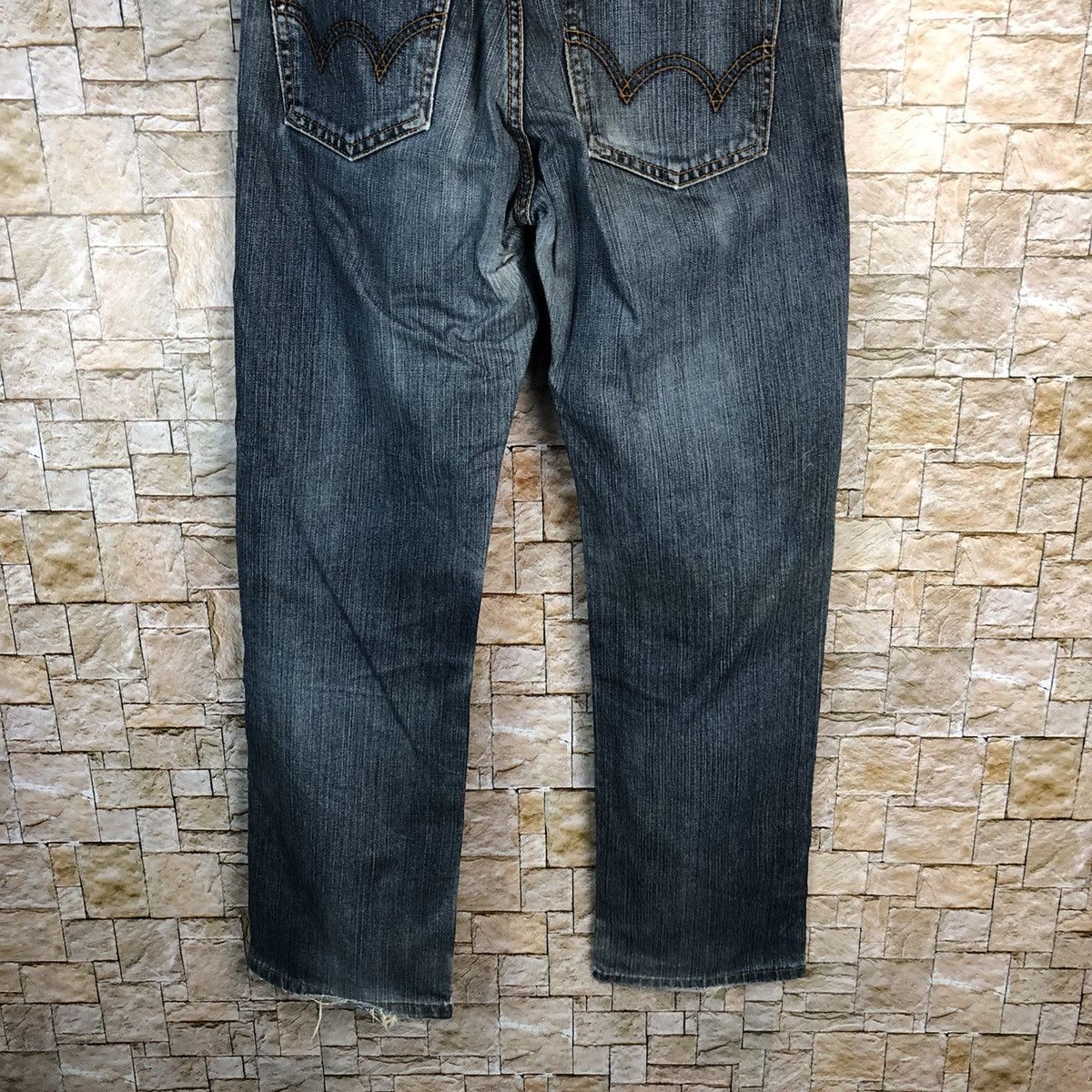 Edwin 503 Edwin Premium vintage faded Blue Denim Pants #7599 Size US 30 / EU 46 - 16 Thumbnail