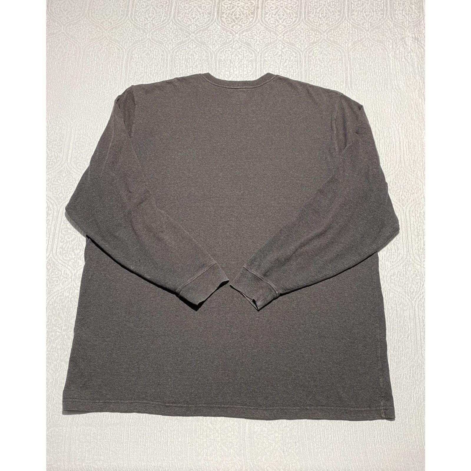 Carhartt Carhartt Shirt Mens 2XL Tall Long Sleeve Pocket Workwear K126 Original Fit Gray Charcoal Size US XXL / EU 58 / 5 - 7 Thumbnail