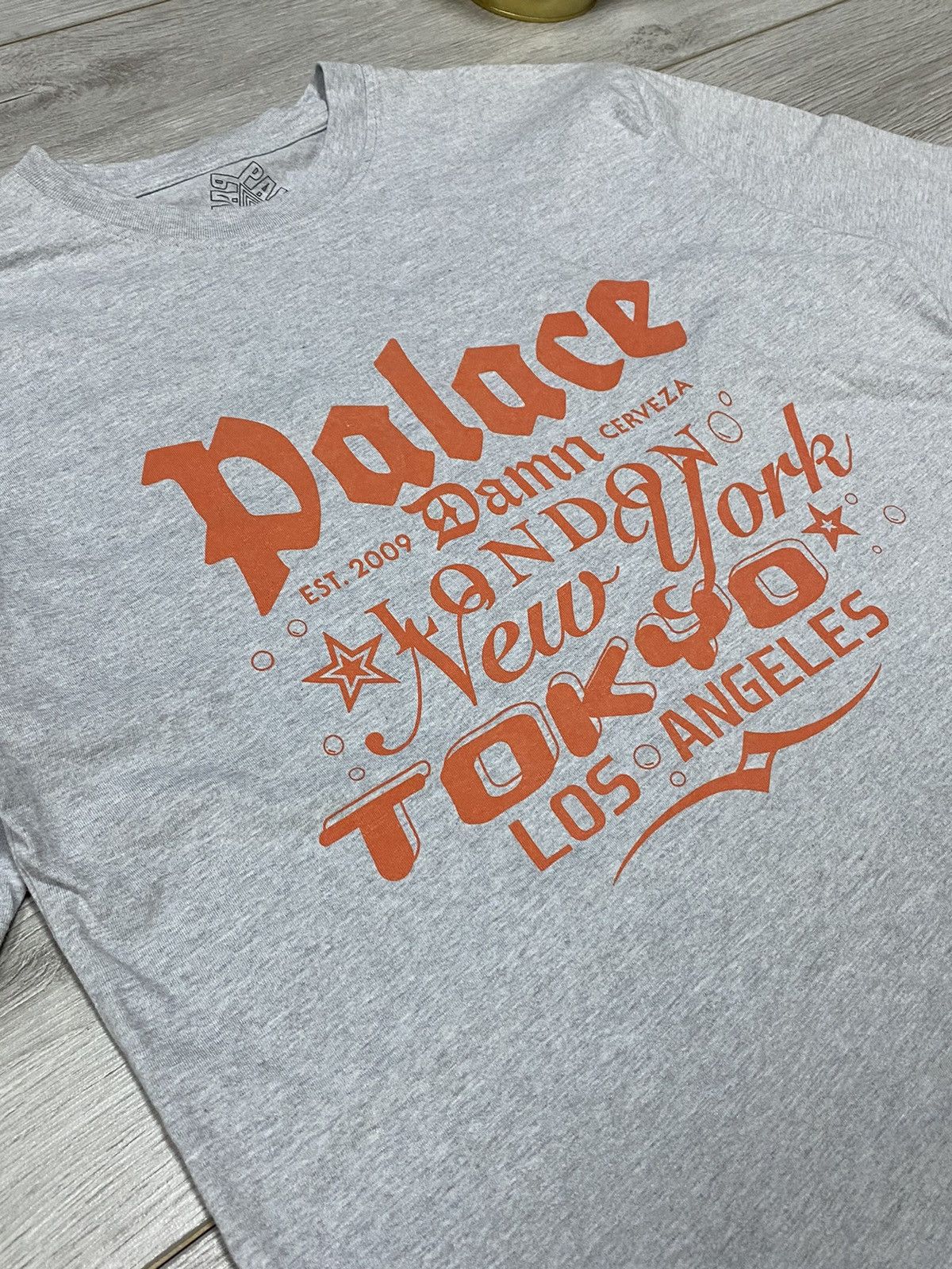 Palace Palace Damb Damn London New York Tokyo Los Angeles t-shirt Size US L / EU 52-54 / 3 - 2 Thumbnail