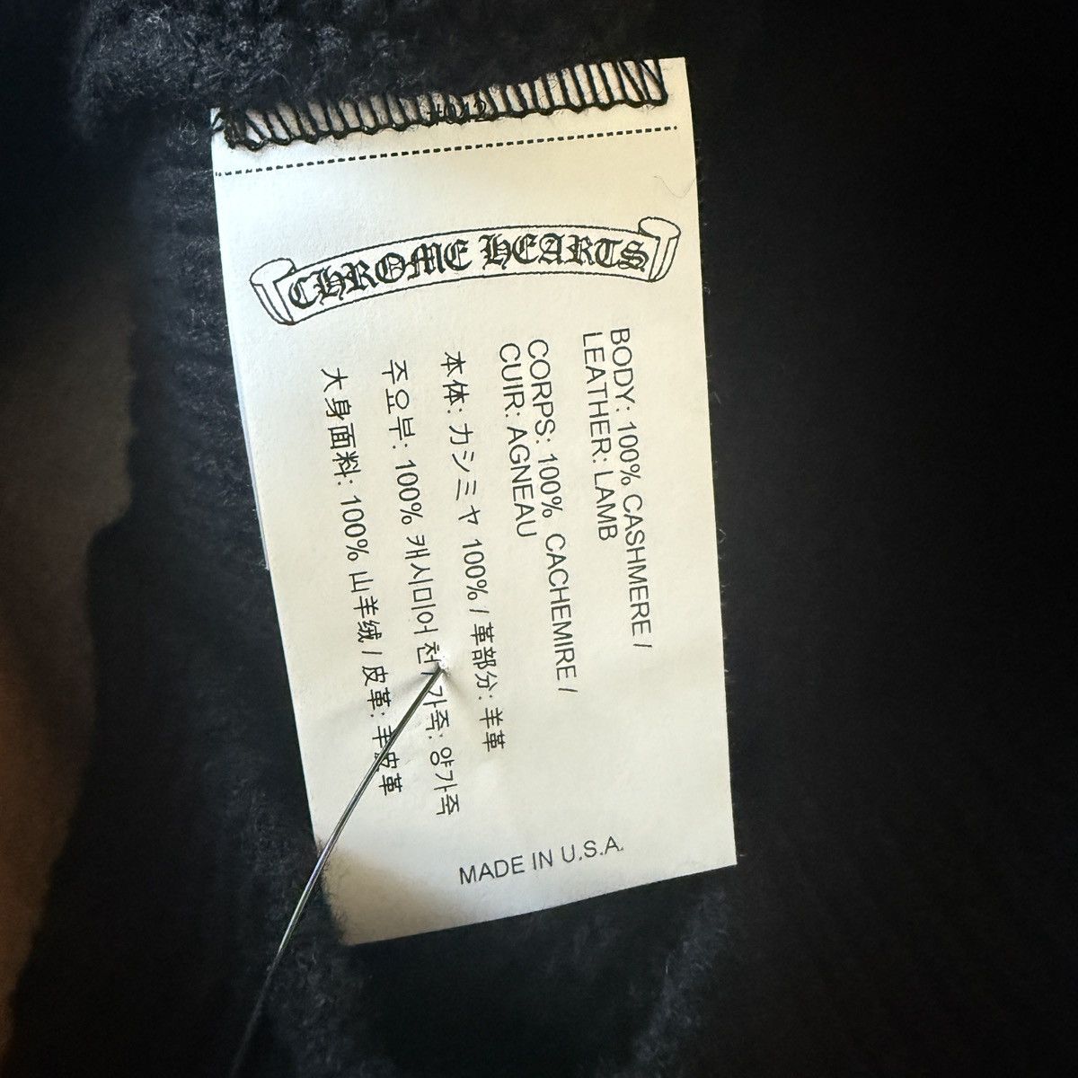 Chrome Hearts Chrome Hearts leather cross patches Cardigan Size US L / EU 52-54 / 3 - 5 Thumbnail