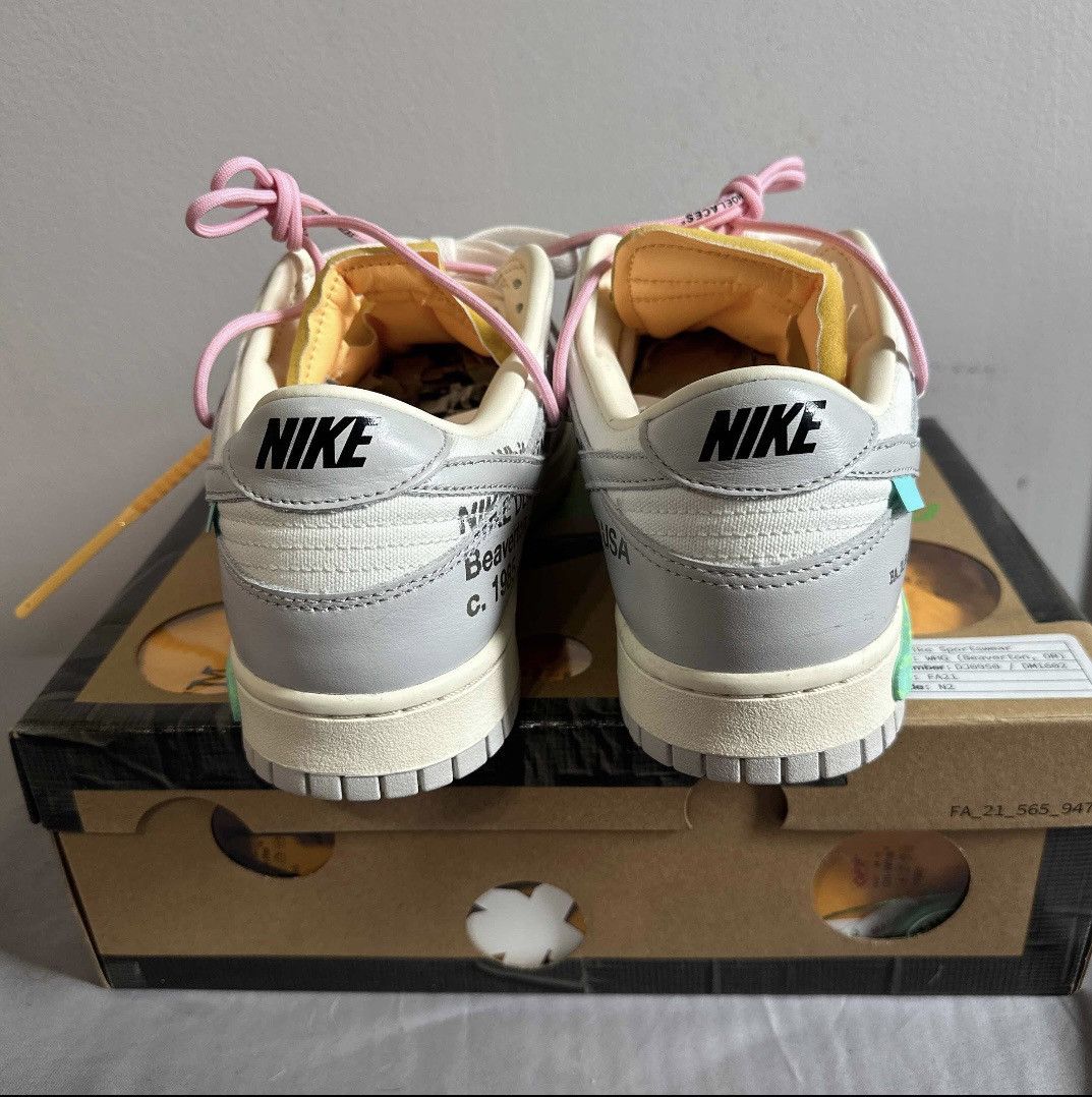 Nike × Off-White Nike Off white lot 9 dunks Size US 12 / EU 45 - 4 Thumbnail