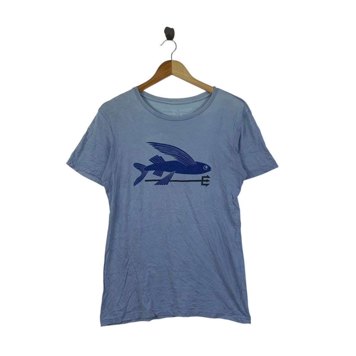 Patagonia Patagonia Made in USA Flying Fish Tee – Organic Cotton Blue Size US XS / EU 42 / 0 - 1 Thumbnail