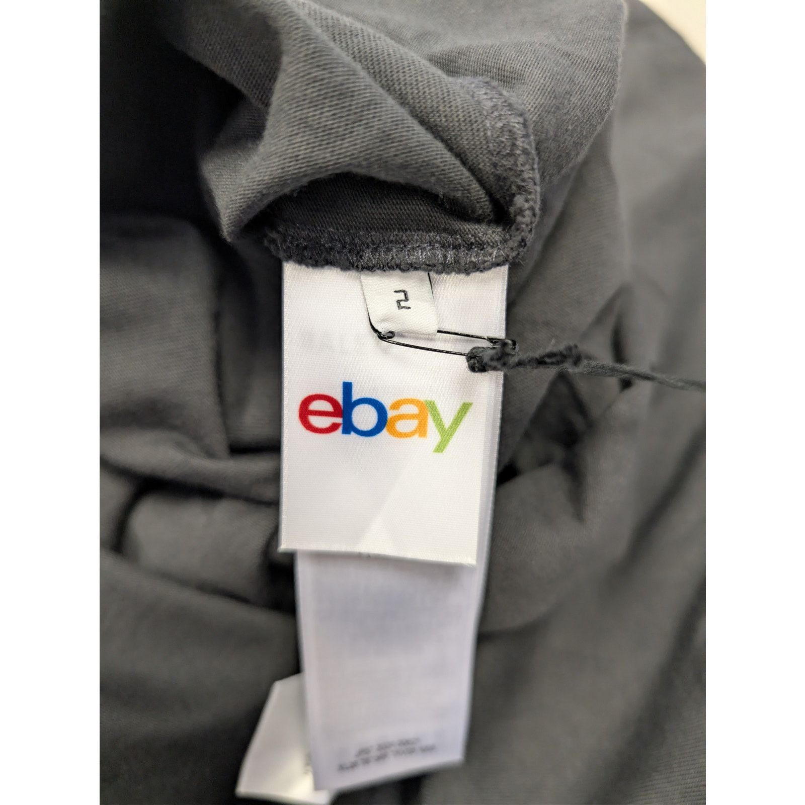 Balenciaga × eBay o1rshd1 Ebay Oversized T-Shirt in Washed Black Size US M / EU 48-50 / 2 - 16 Thumbnail