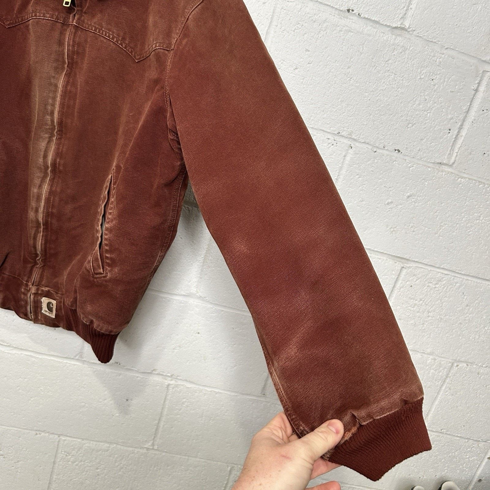 Carhartt Vintage Carhartt Quilted Santa Fe Jacket “Clay Red” J14 CLY Size US M / EU 48-50 / 2 - 8 Thumbnail