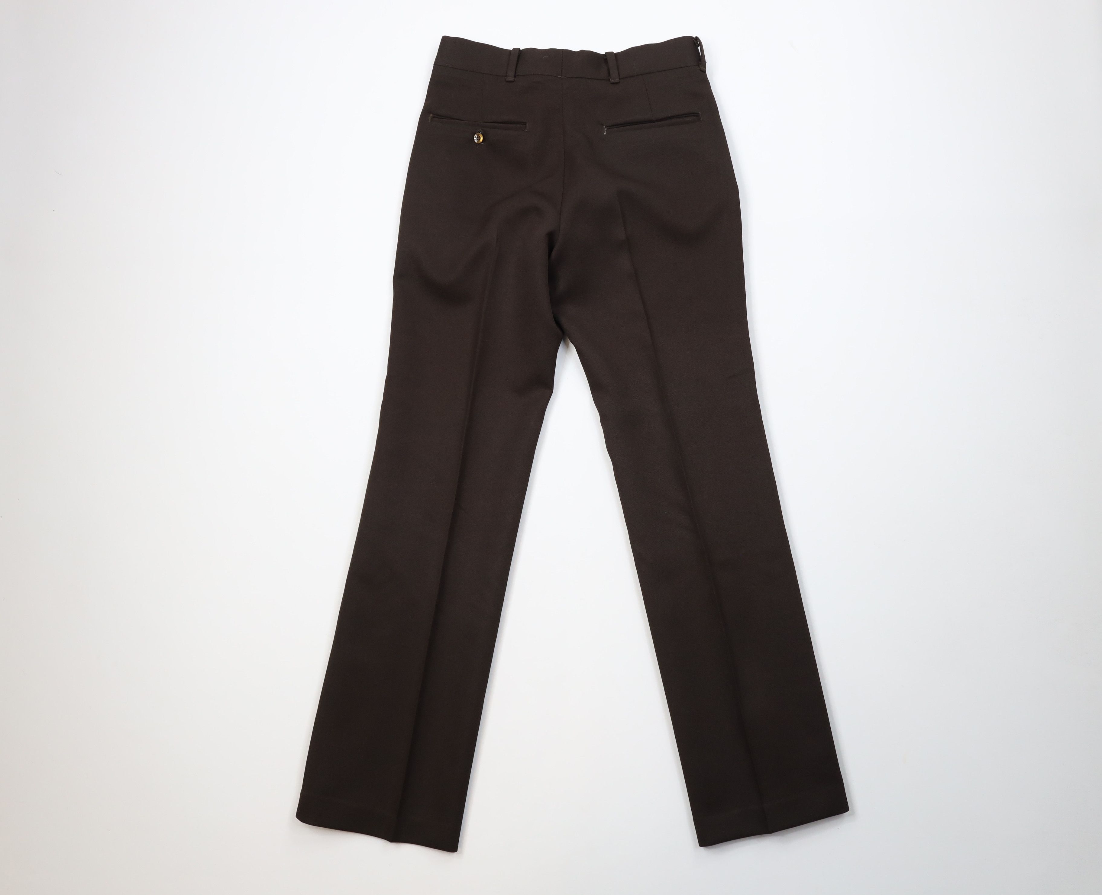 Vintage Vintage 70s Streetwear Knit Flared Chino Pants Brown USA Size US 28 / EU 44 - 8 Thumbnail