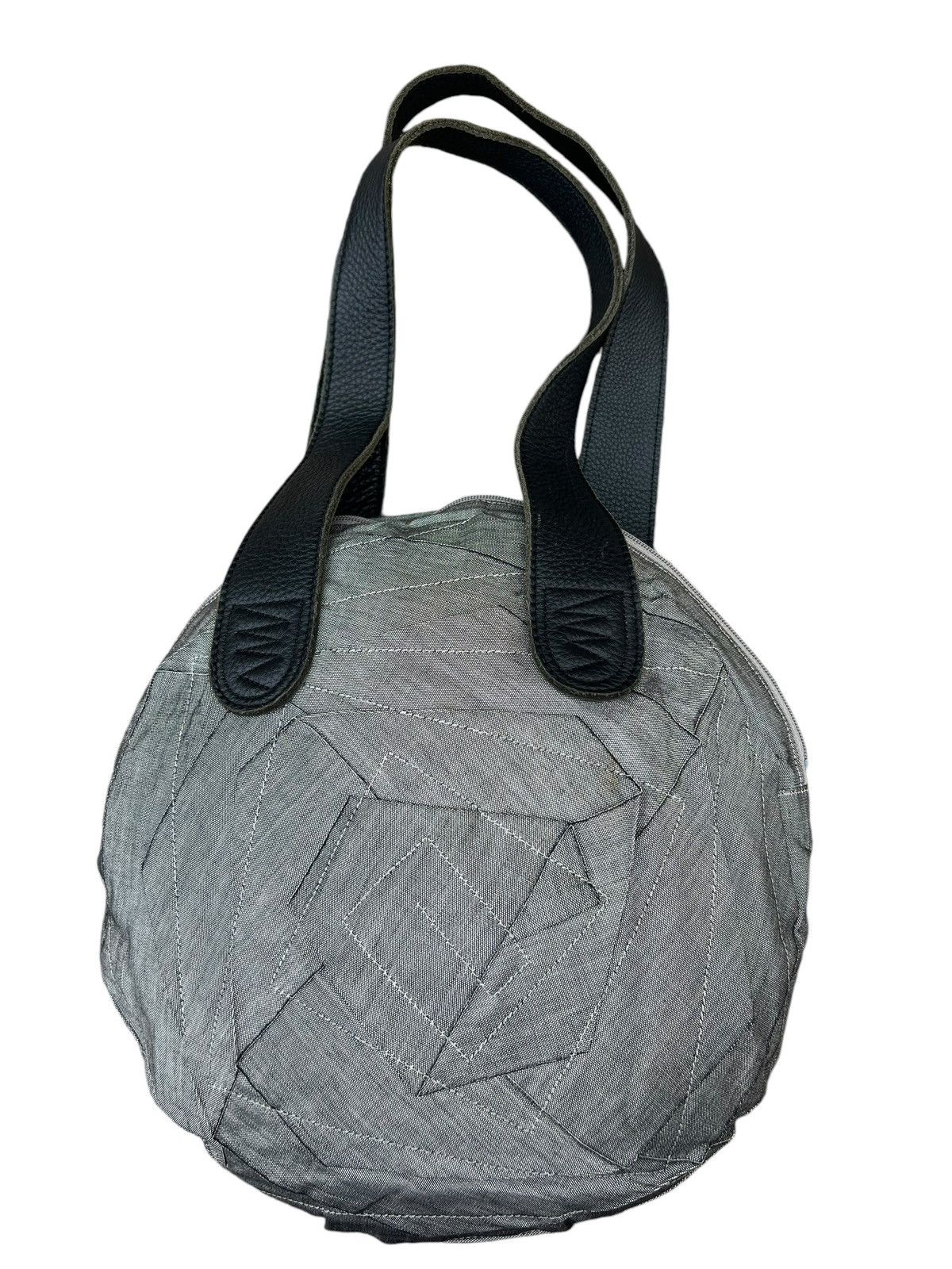 Vintage Vintage KAGURAYA Japan Patchwork Round Bag Size ONE SIZE - 1 Thumbnail