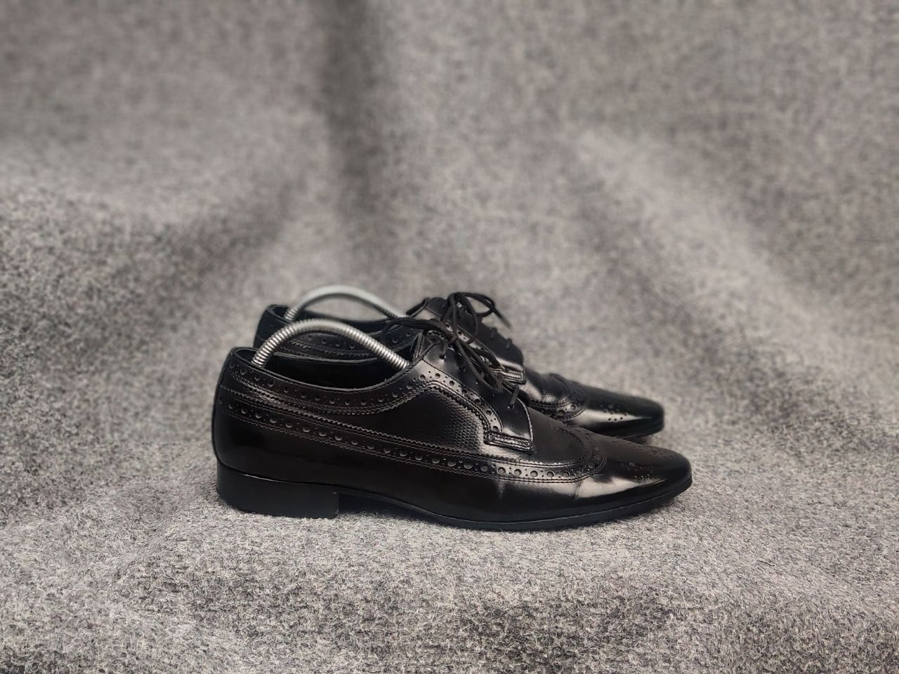 Burberry Prorsum Burberry Prorsum Catwalk model oxford brogue Black Shoes Size US 10 / EU 43 - 1 Thumbnail