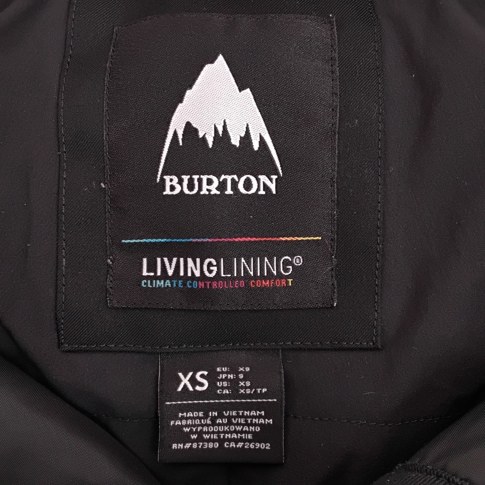 Burton Burton Ski Pants Women's XS Black Living Lining Size 28" / US 6 / IT 42 - 8 Thumbnail