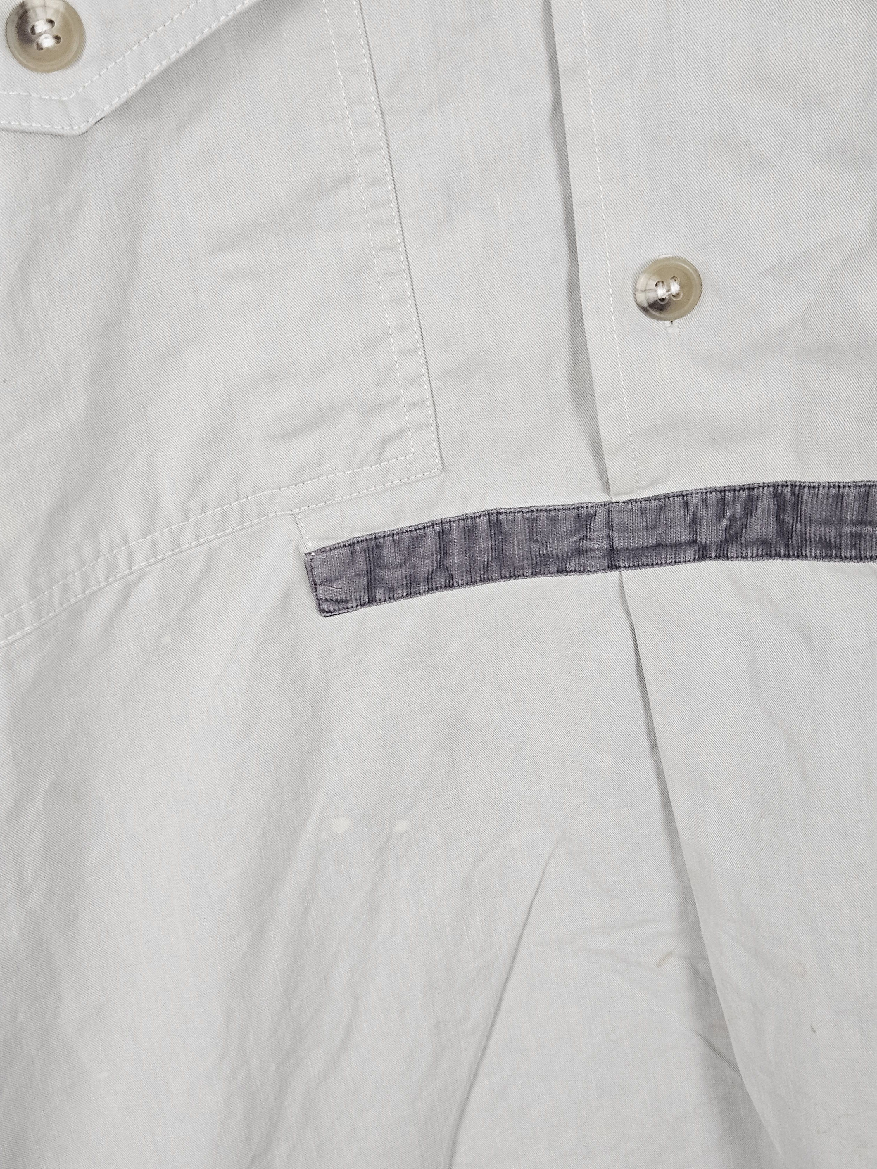 Nigel Cabourn Nigel Cabourn button designer thrashed shirt Size US XL / EU 56 / 4 - 5 Thumbnail