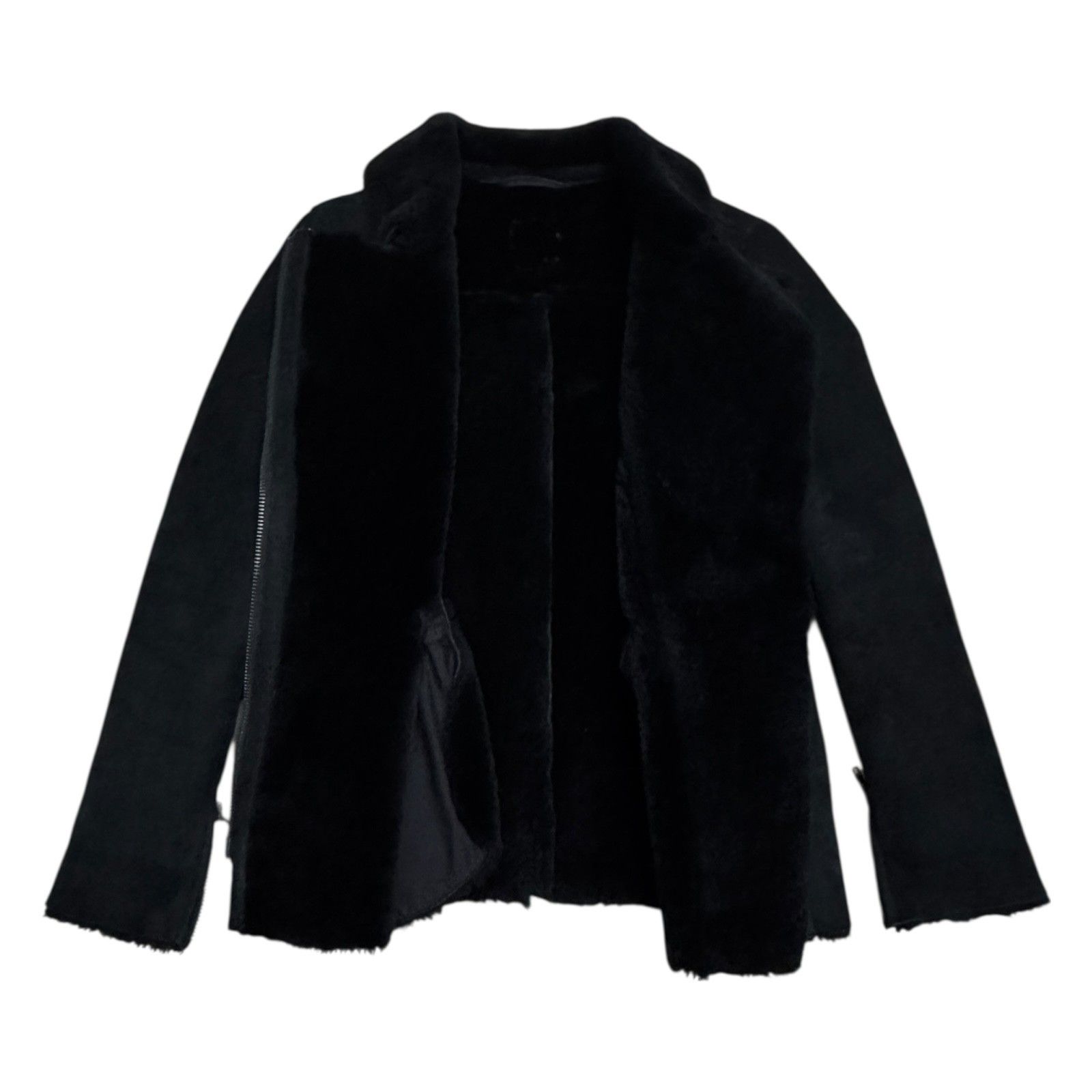 Other 100% LAMB SHEARLING Just Female Vintage Jacket Coat Small Size S / US 4 / IT 40 - 5 Thumbnail