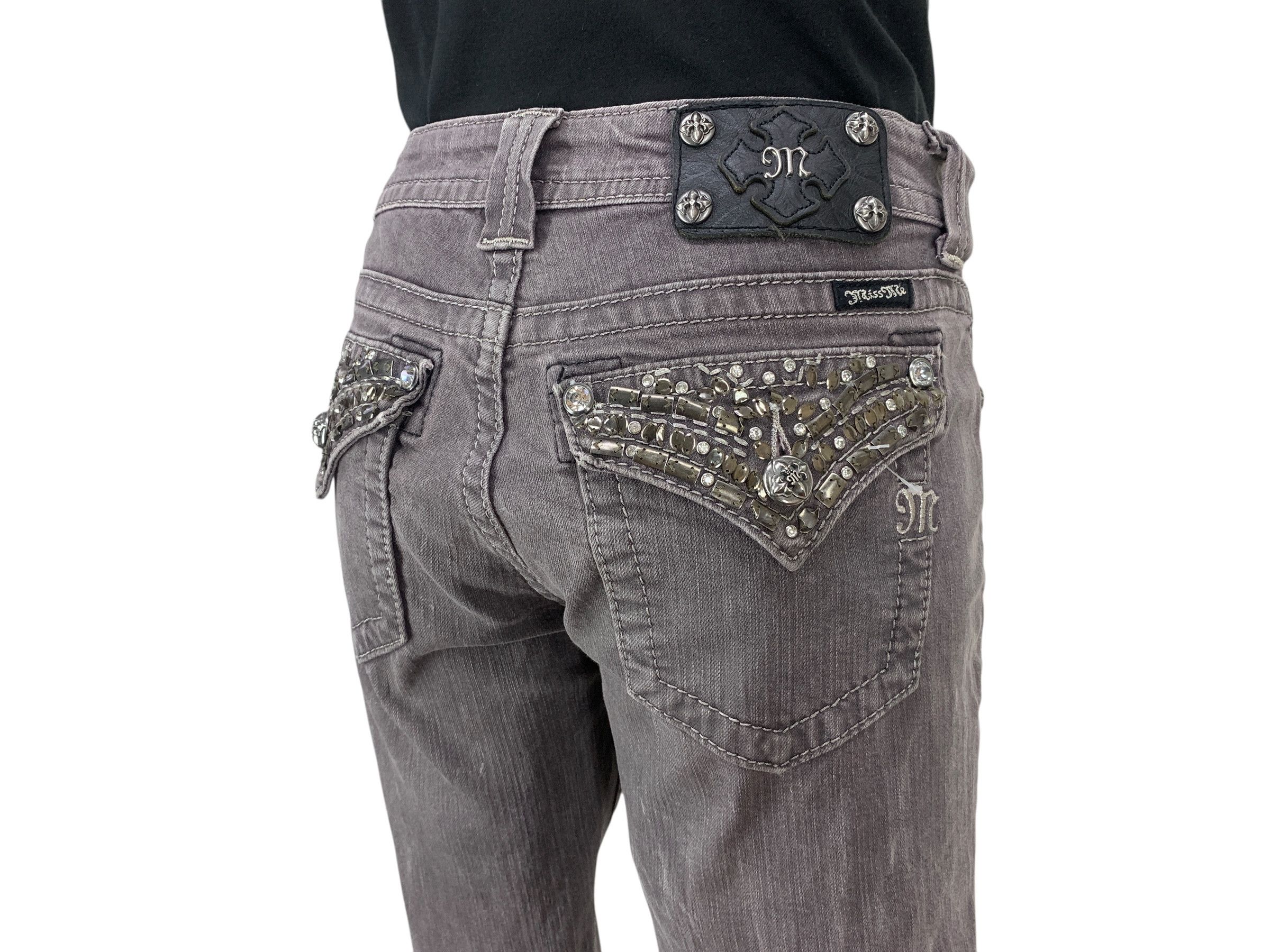 Miss Me Miss Me Skinny Jeans Boyfriend Denim Jeans Size 28" / US 6 / IT 42 - 6 Thumbnail