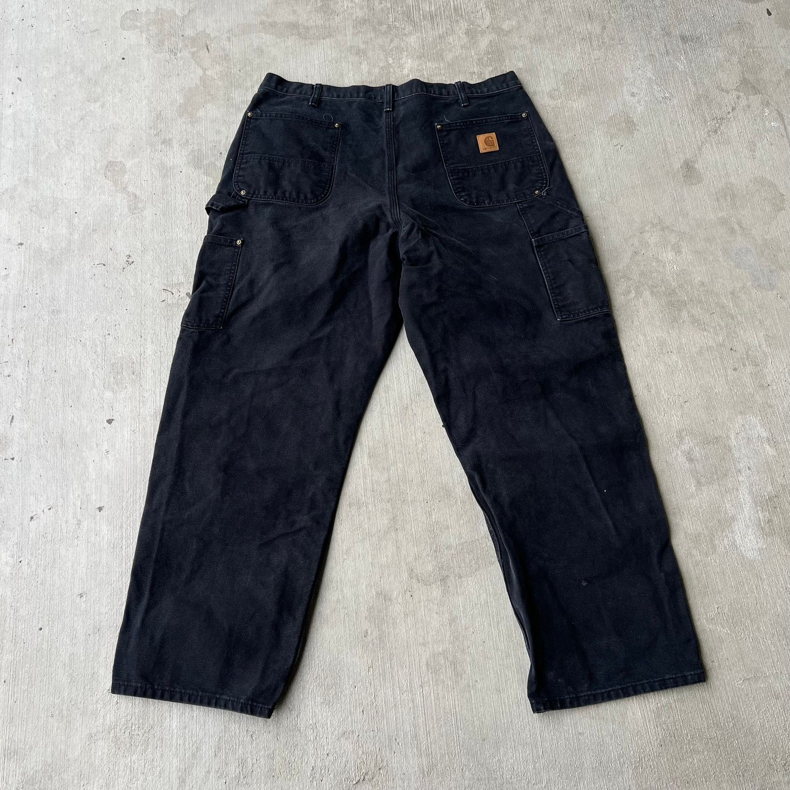 Carhartt × Vintage Carhartt black double knee work wear carpenter pants Size US 36 / EU 52 - 5 Thumbnail