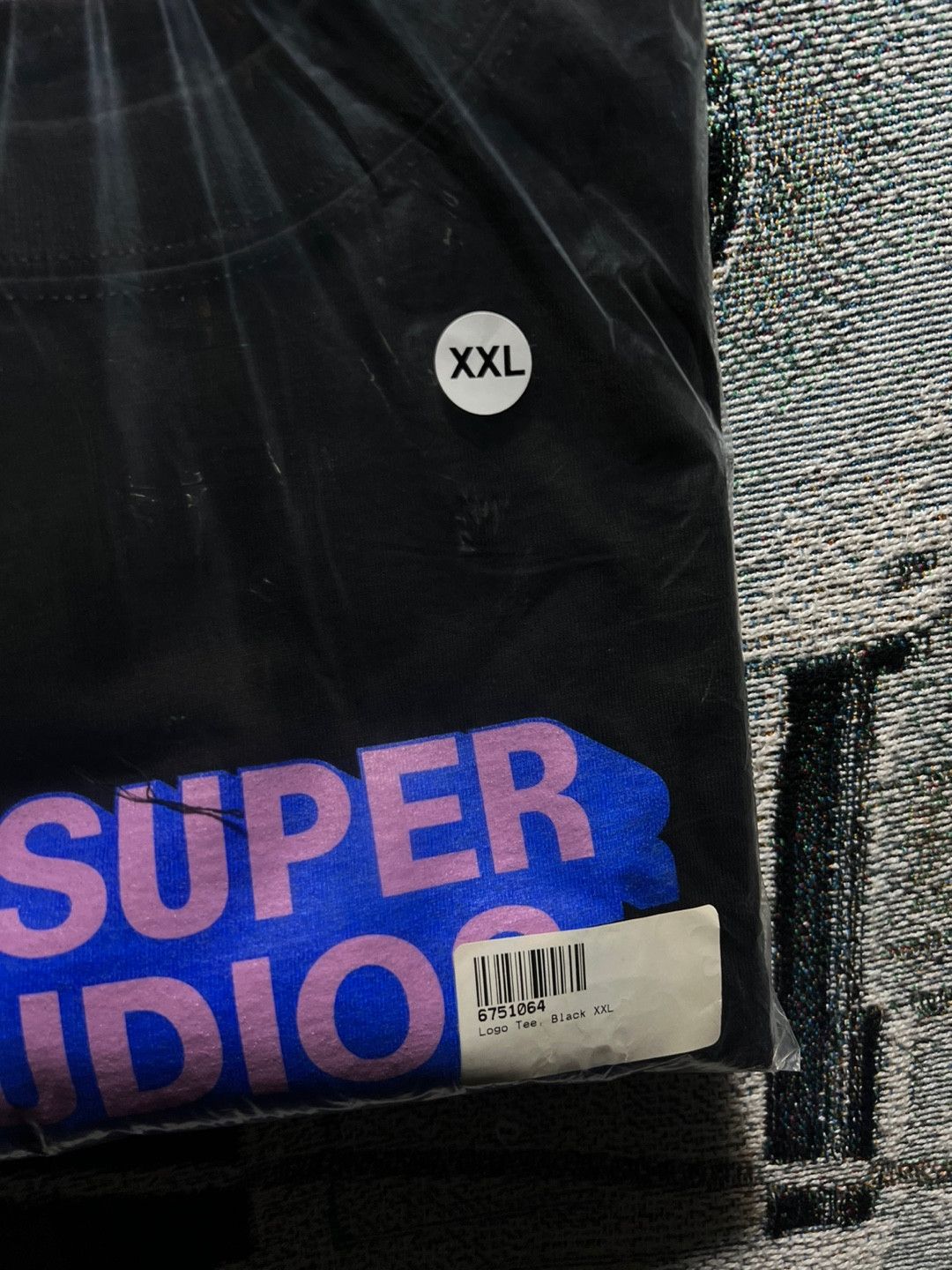 KidSuper Kid Super Logo T-Shirt Black Size US XXL / EU 58 / 5 - 5 Thumbnail