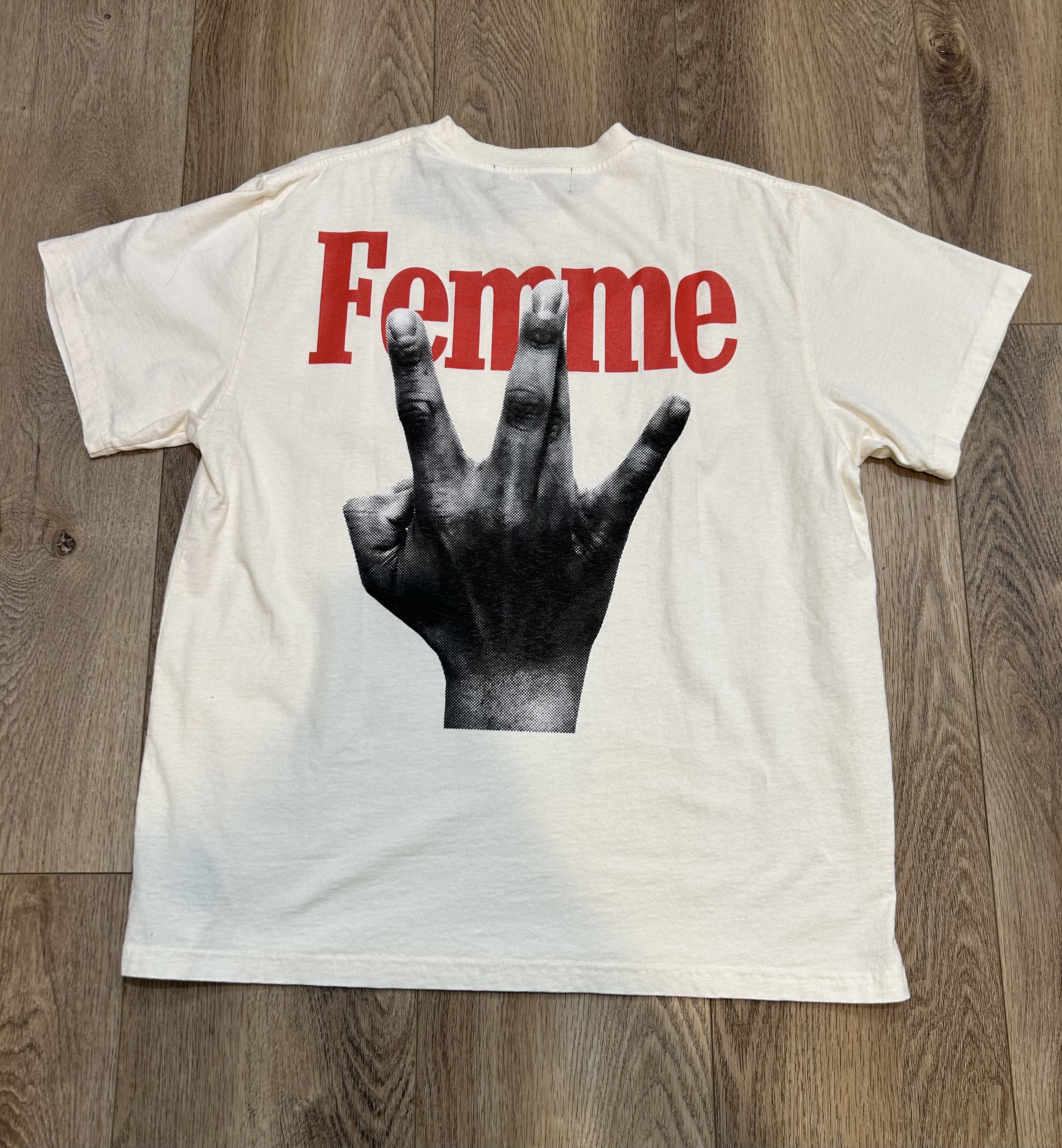 Homme + Femme La Homme + Femme La Twisted Finger Tee Size US L / EU 52-54 / 3 - 2 Thumbnail