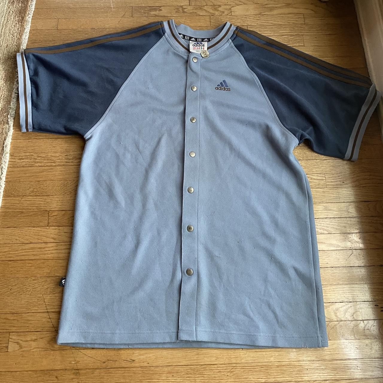 Adidas Vintage Adidas button down Size US XL / EU 56 / 4 - 1 Thumbnail