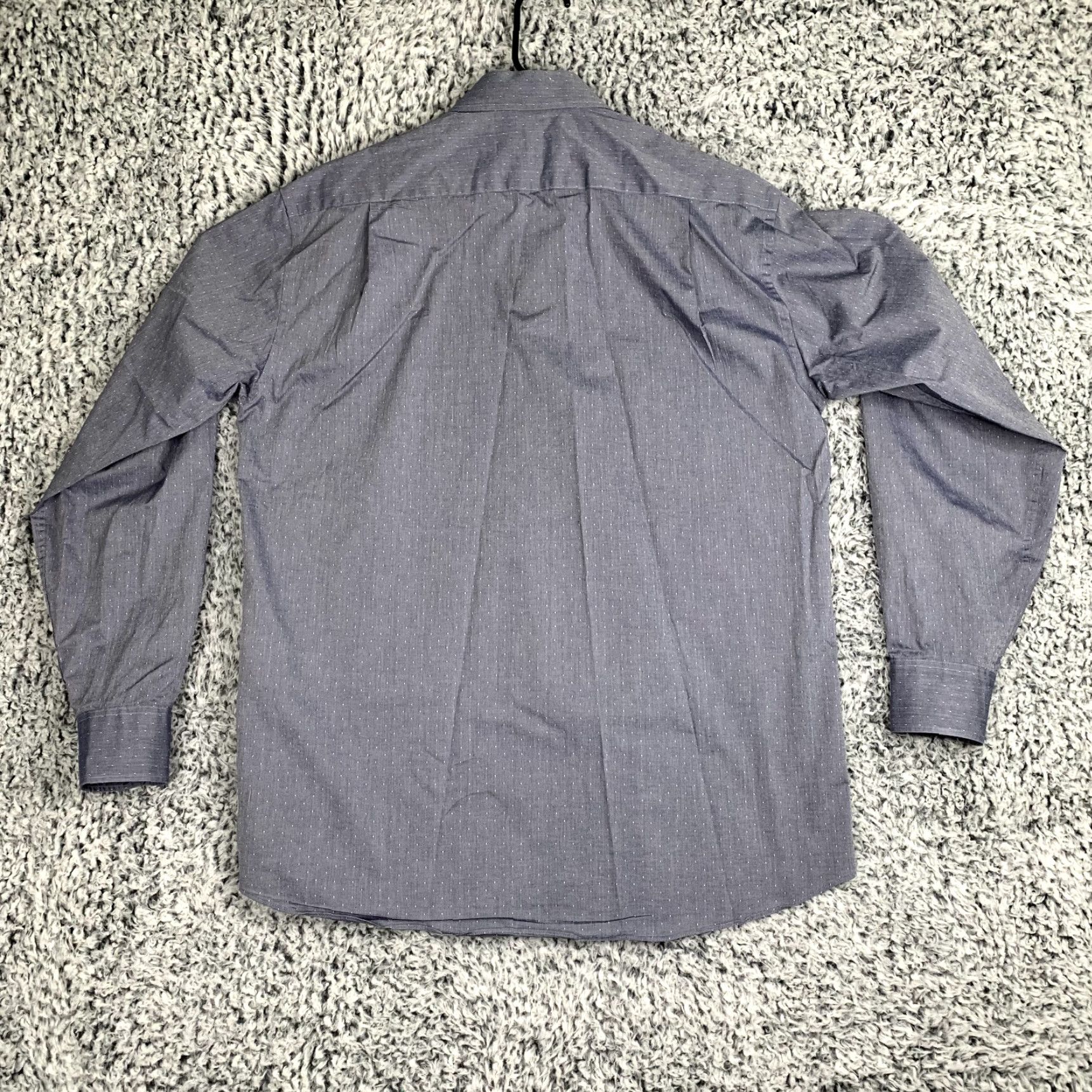 Tommy Hilfiger Tommy Hilfiger Shirt Mens M Blue Speckle Polka Dot Button-Up Classic Preppy Size US M / EU 48-50 / 2 - 5 Thumbnail