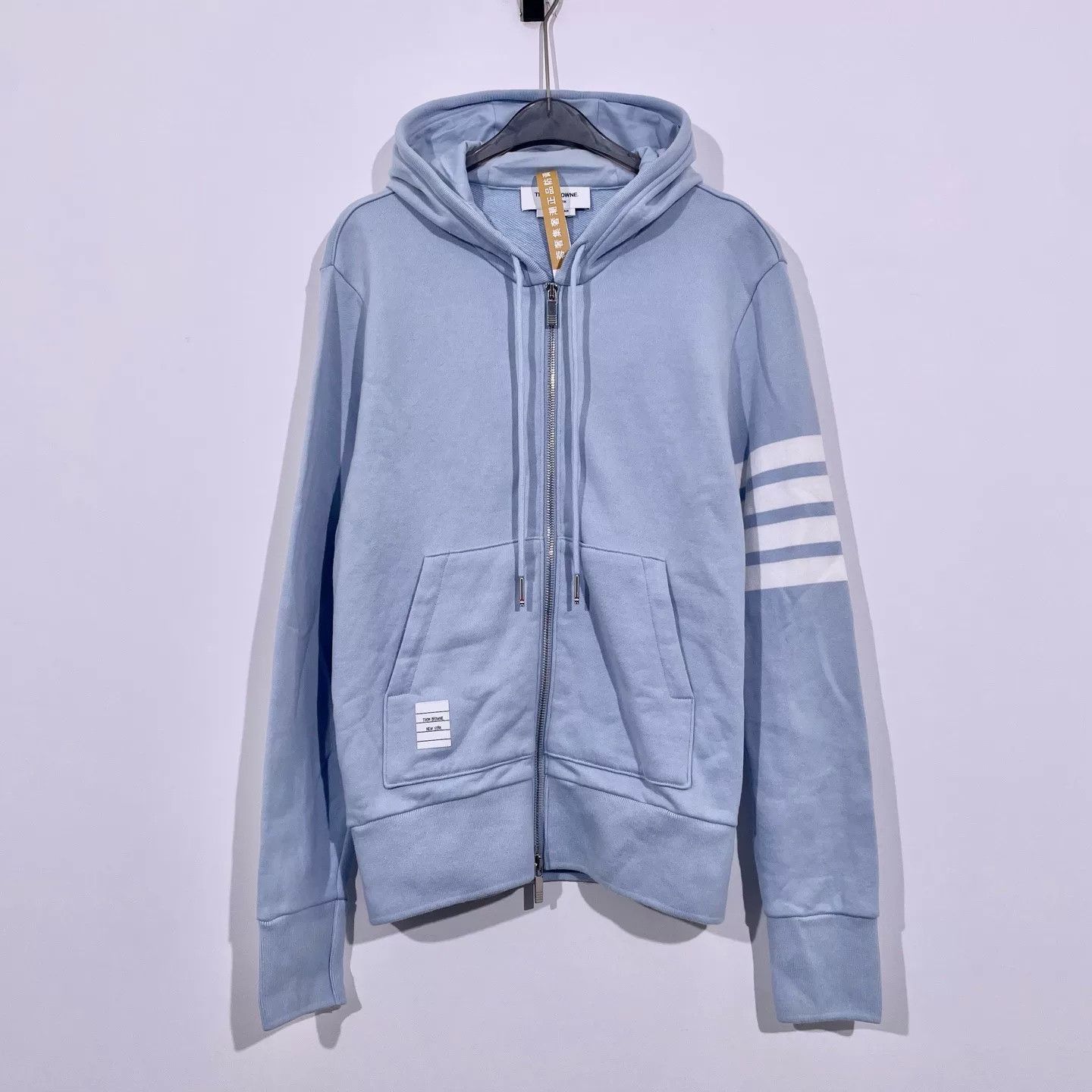Thom Browne thom browne blue zip-up hoodie Size US M / EU 48-50 / 2 - 1 Thumbnail