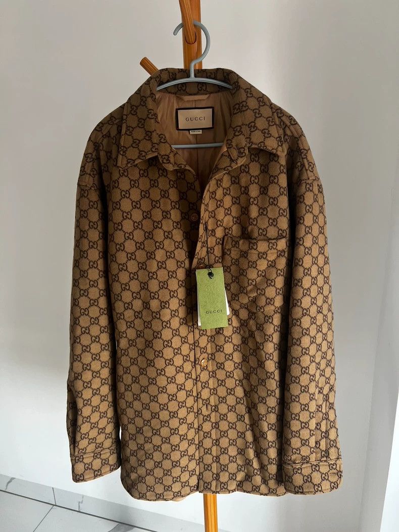 Gucci Gucci Old-fashioned cotton jacket Size US M / EU 48-50 / 2 - 1 Thumbnail