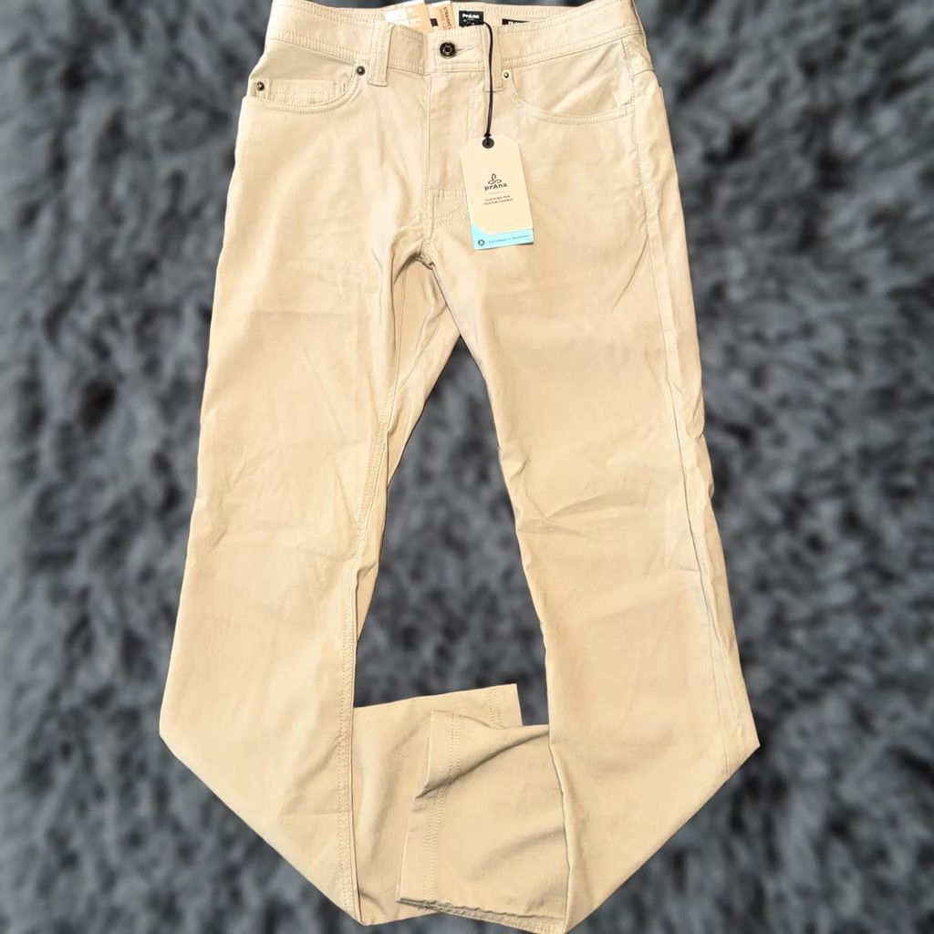 Prana prAna Brion II Pants Sandbar Performance Khaki 28x32 Men’s Casual Pants New Size US 28 / EU 44 - 1 Thumbnail