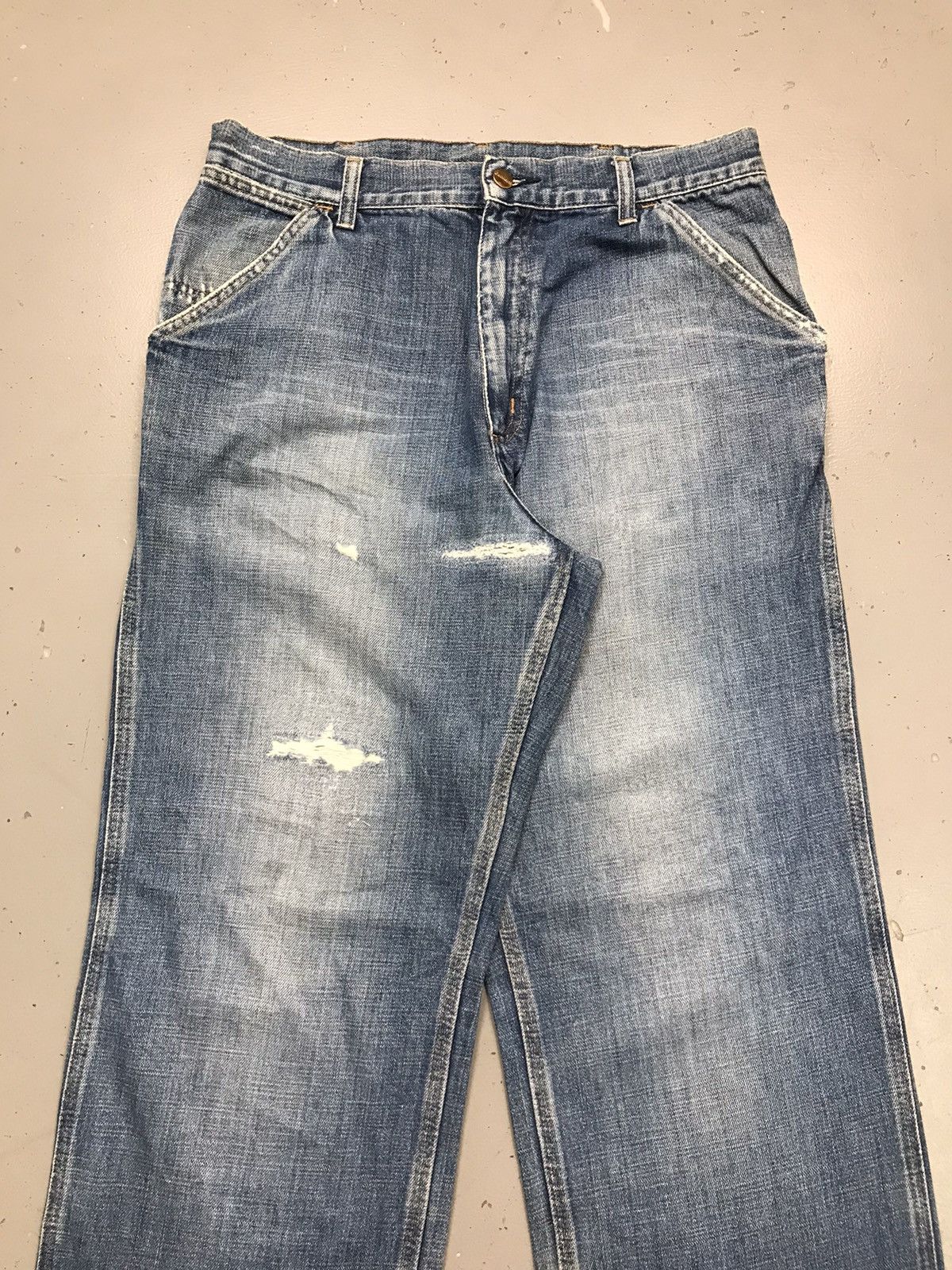Carhartt Vintage Carhartt distressed simple pant Size US 34 / EU 50 - 5 Thumbnail